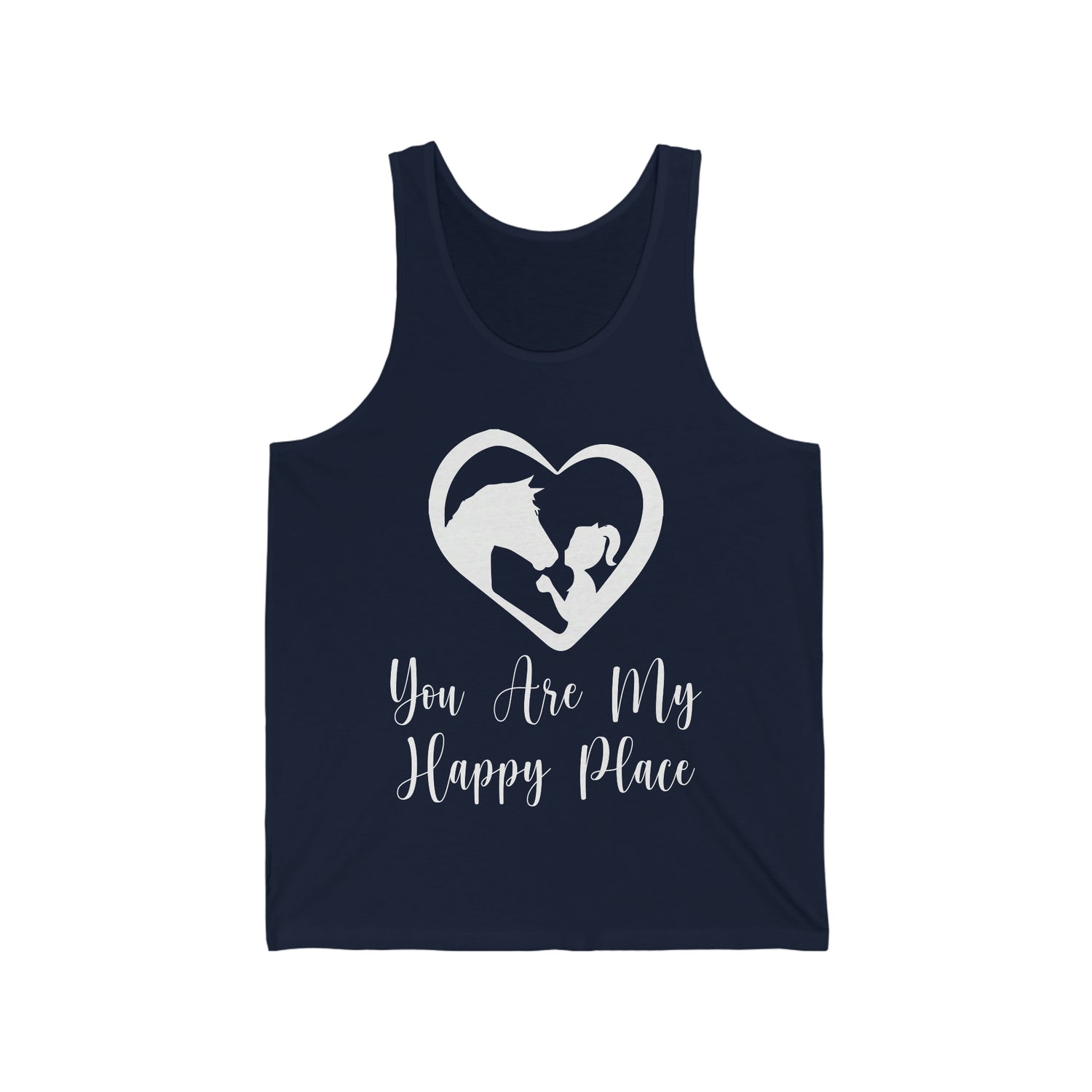 You Are My Happy Place - Unisex Jersey Tank Top