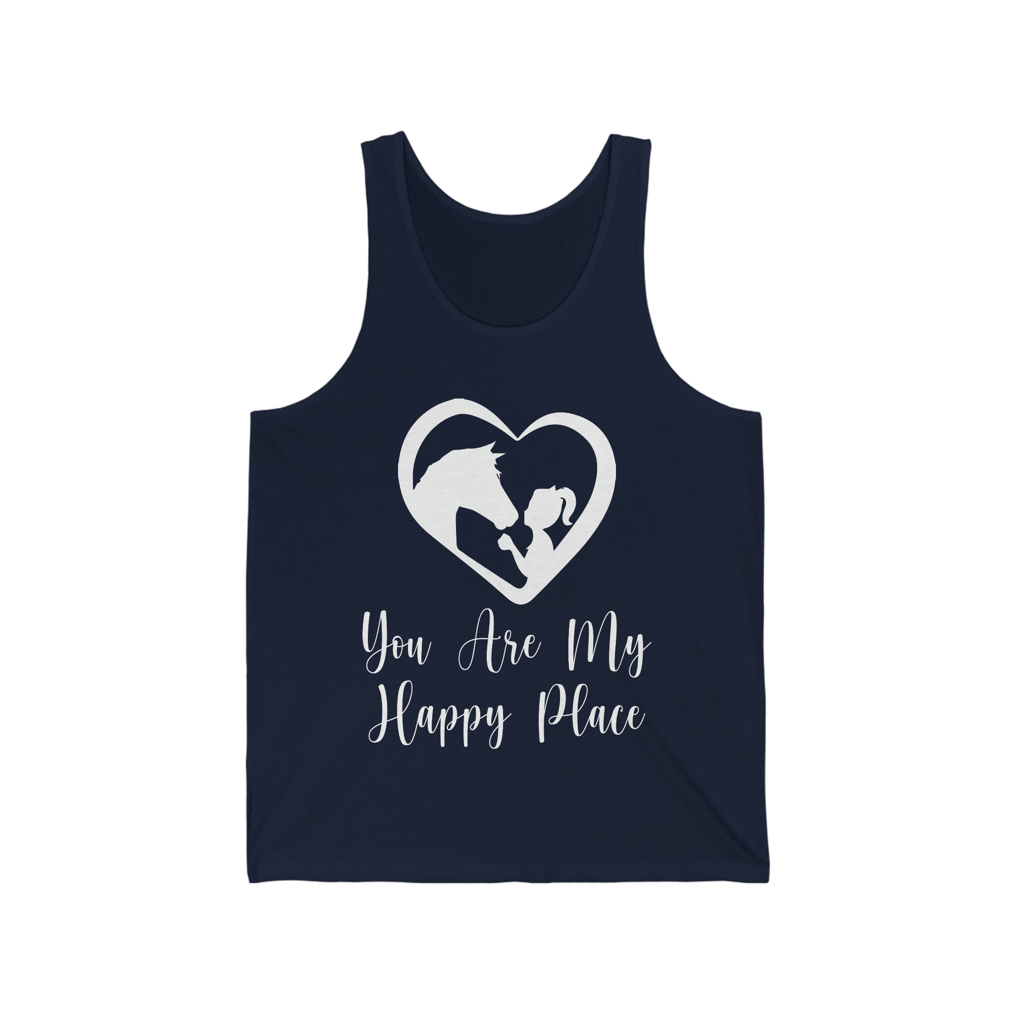You Are My Happy Place - Unisex Jersey Tank Top