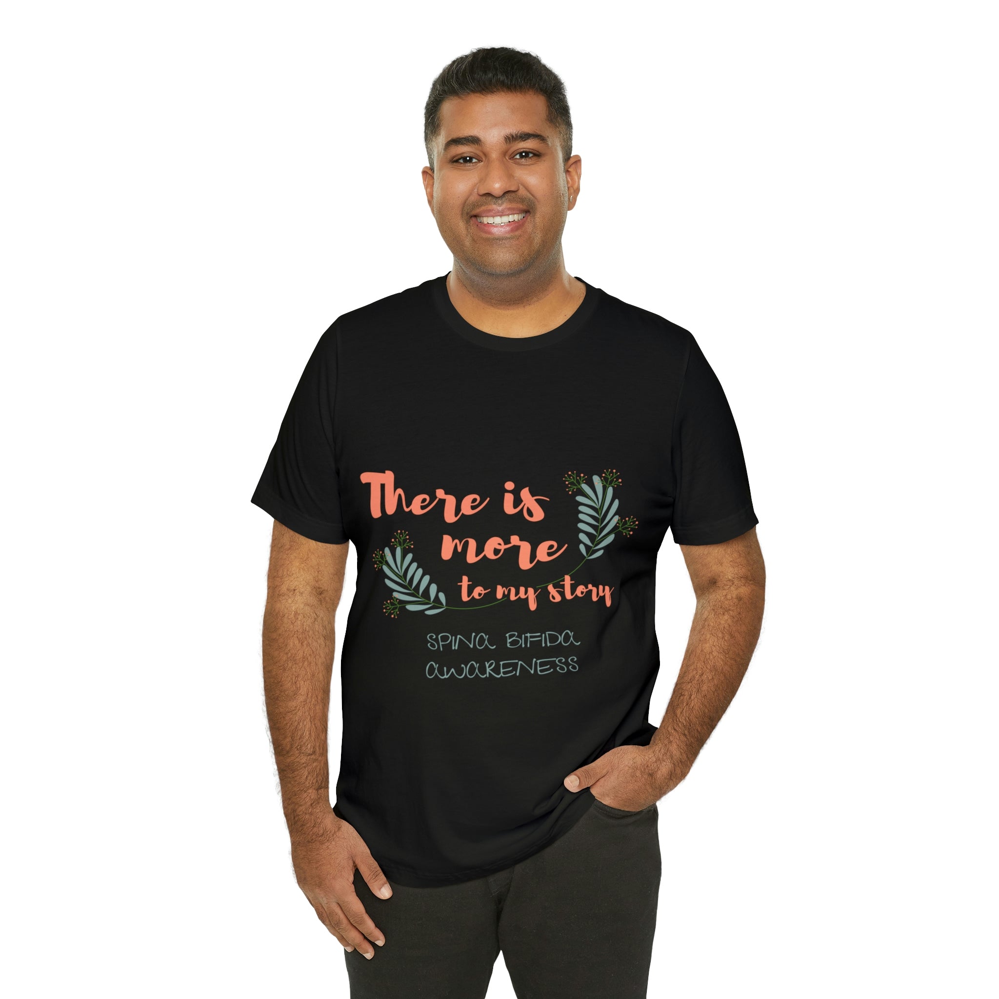 There Is More To My Story Spina Bifida Awareness - Unisex Jersey Short Sleeve Tee