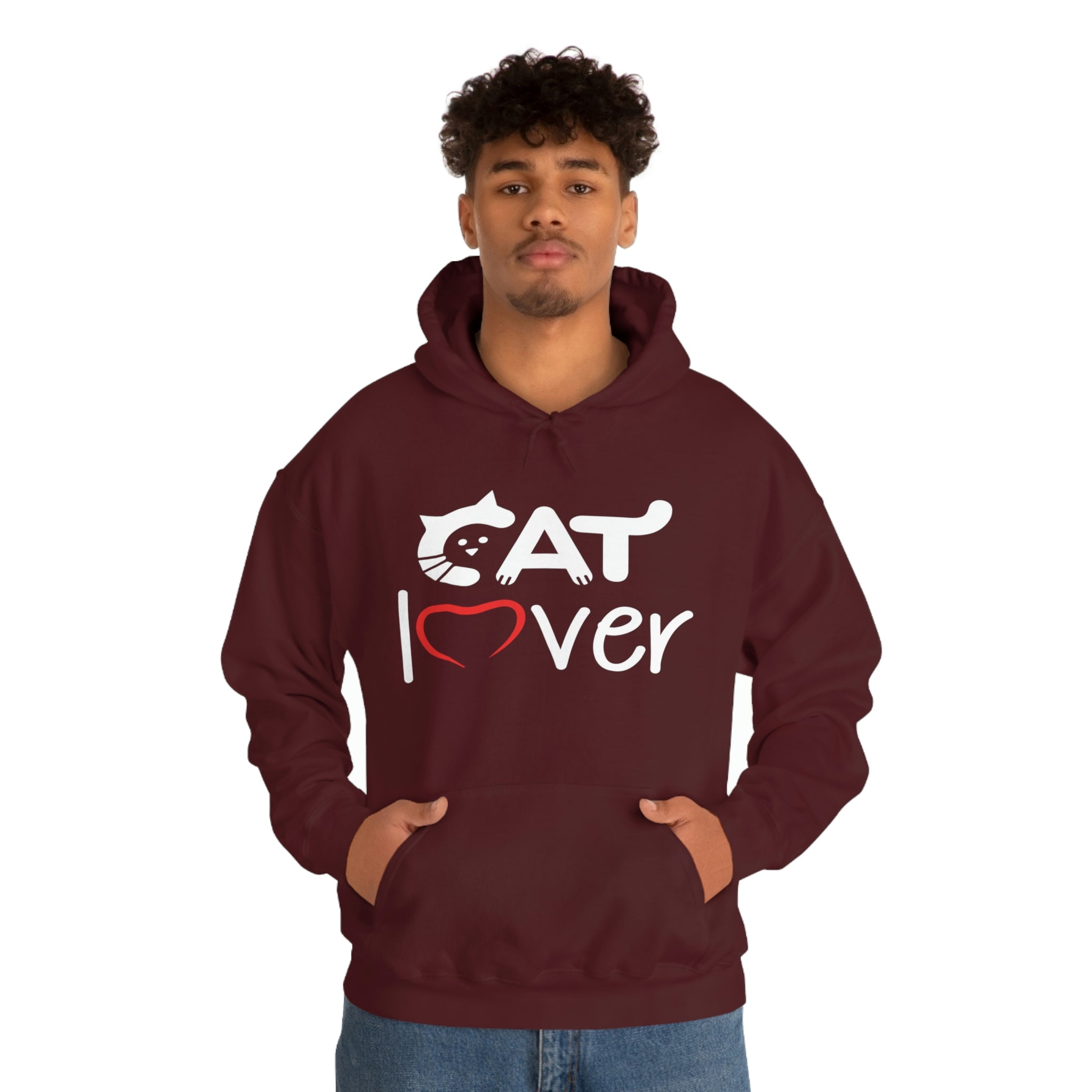 Cat Lover - Unisex Heavy Blend™ Hooded Sweatshirt
