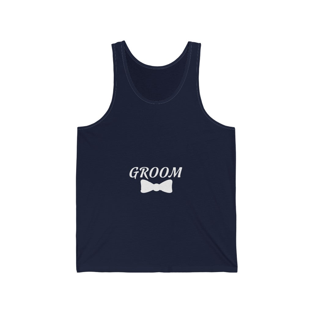 Groom - Unisex Jersey Tank Top