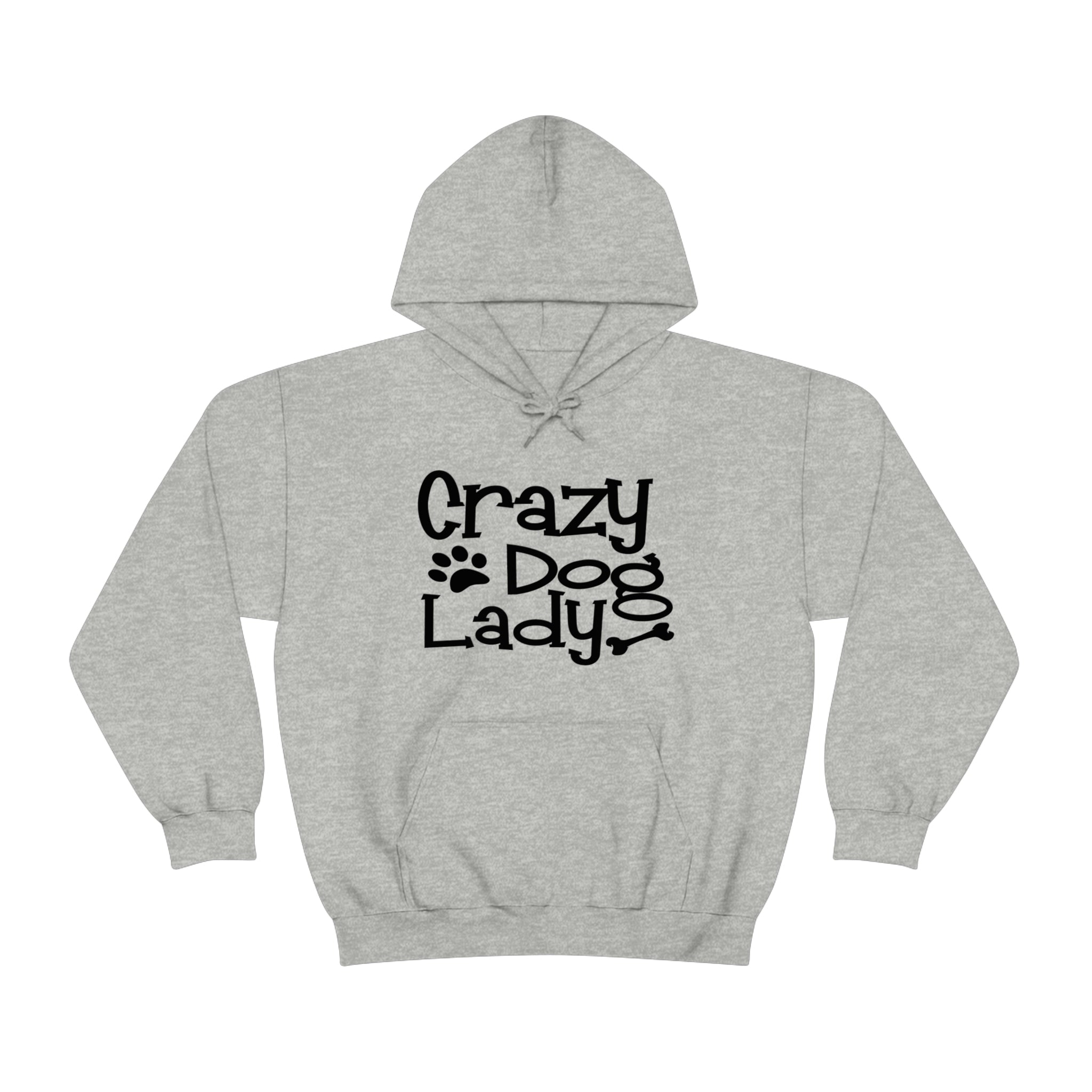 Crazy Dog Lady - Unisex Heavy Blend™ Hooded Sweatshirt