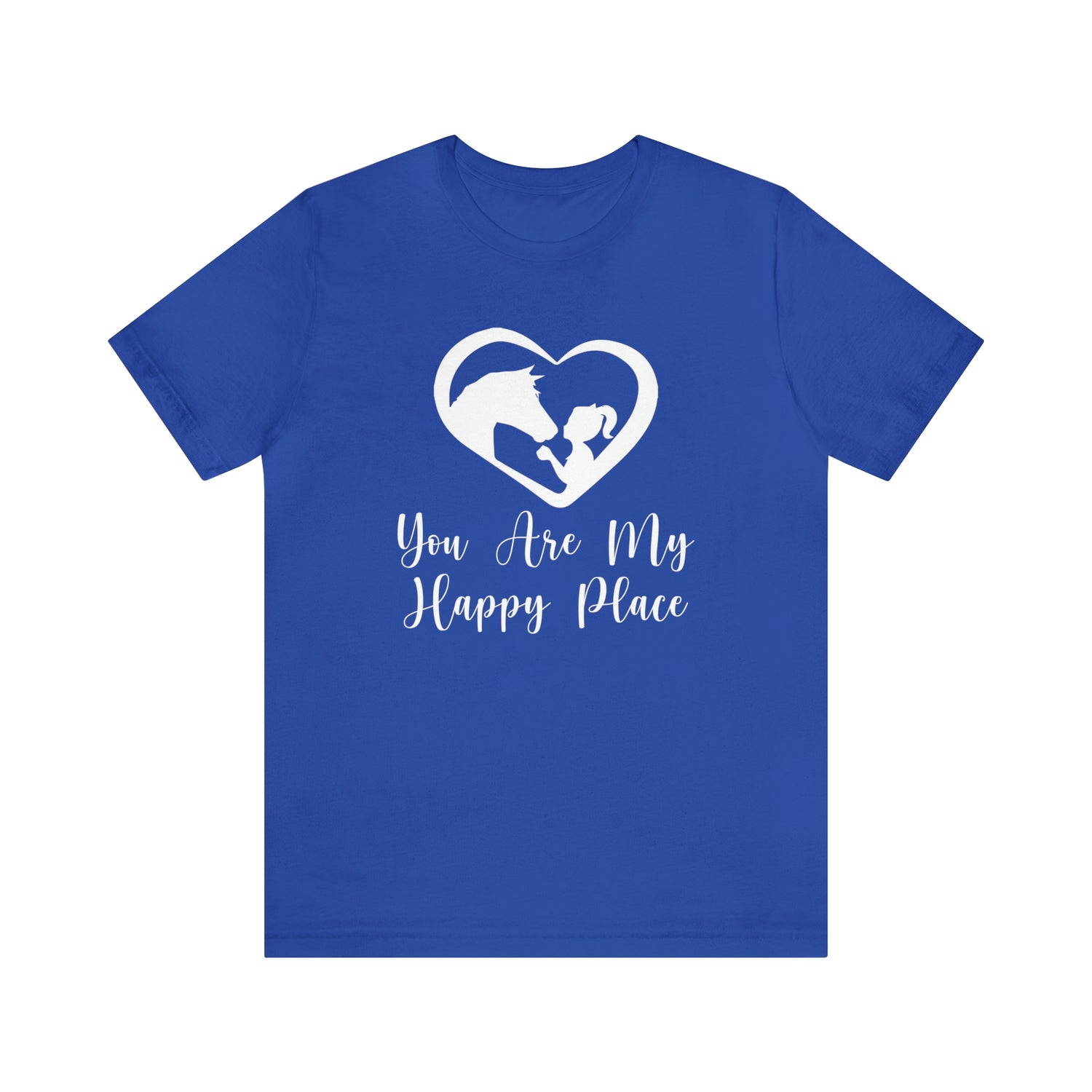 You Are My Happy Place - Unisex Jersey Short Sleeve Tee