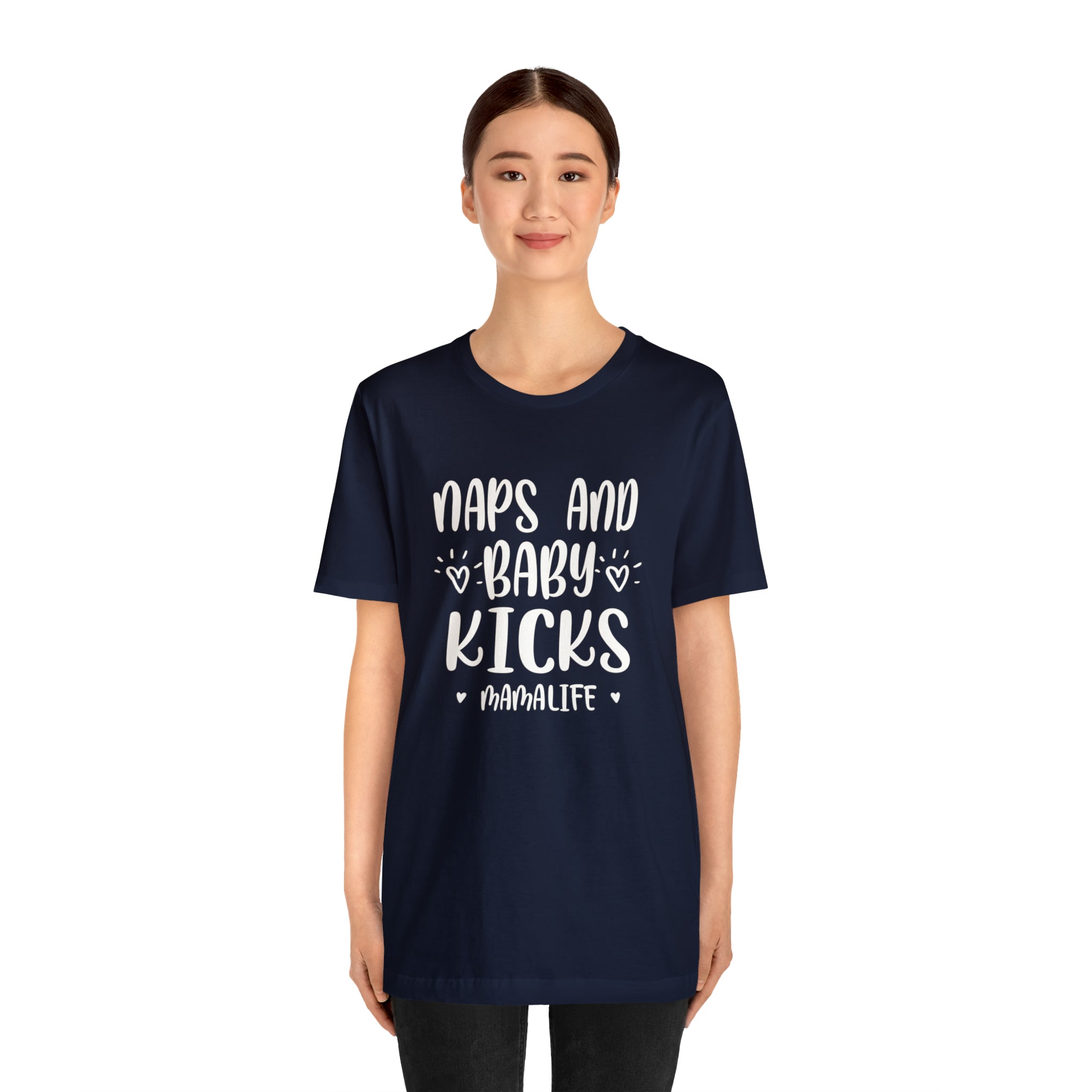Naps & Baby Kicks - Unisex Jersey Short Sleeve Tee