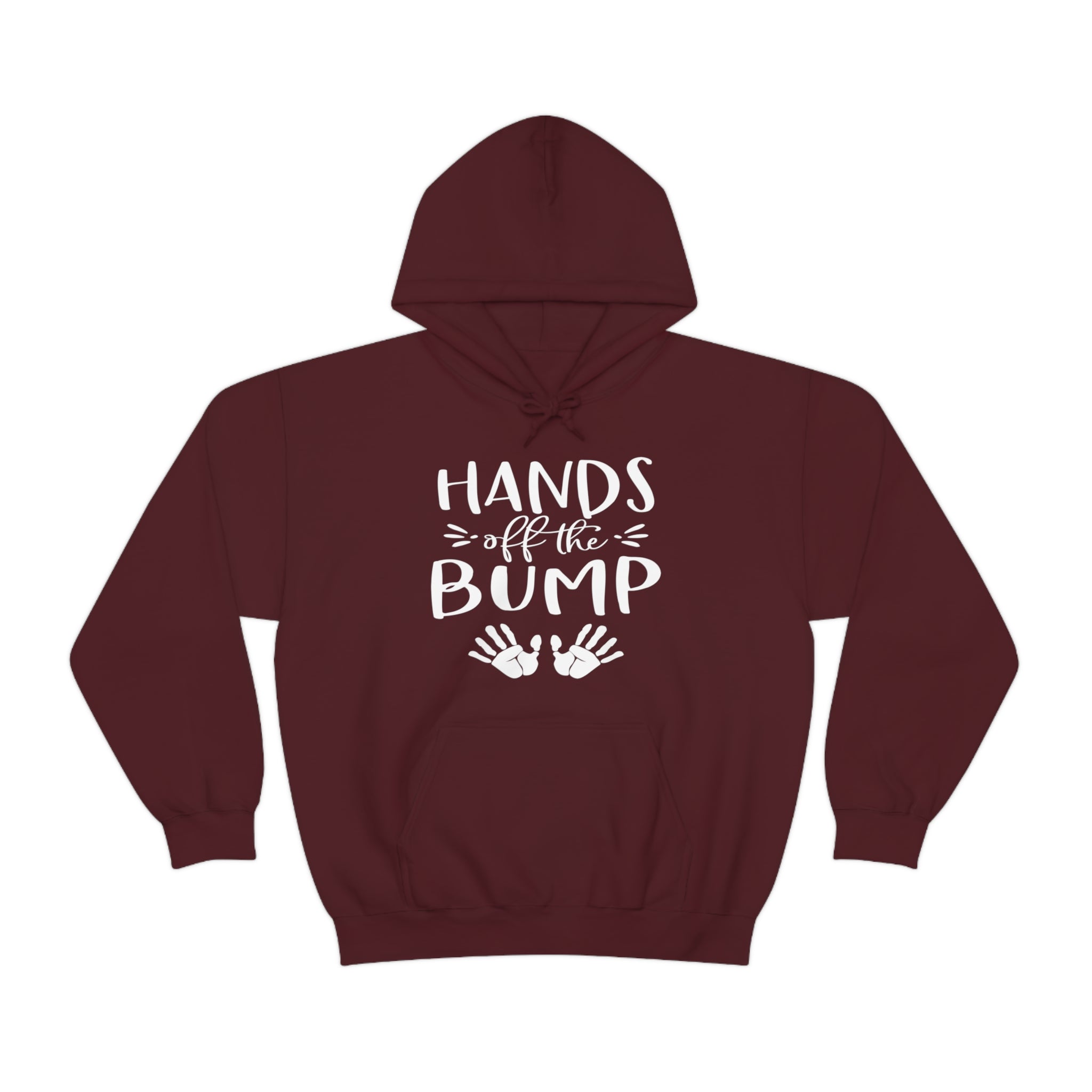 Hands Off The Bump - Unisex Heavy Blend™ Hooded Sweatshirt