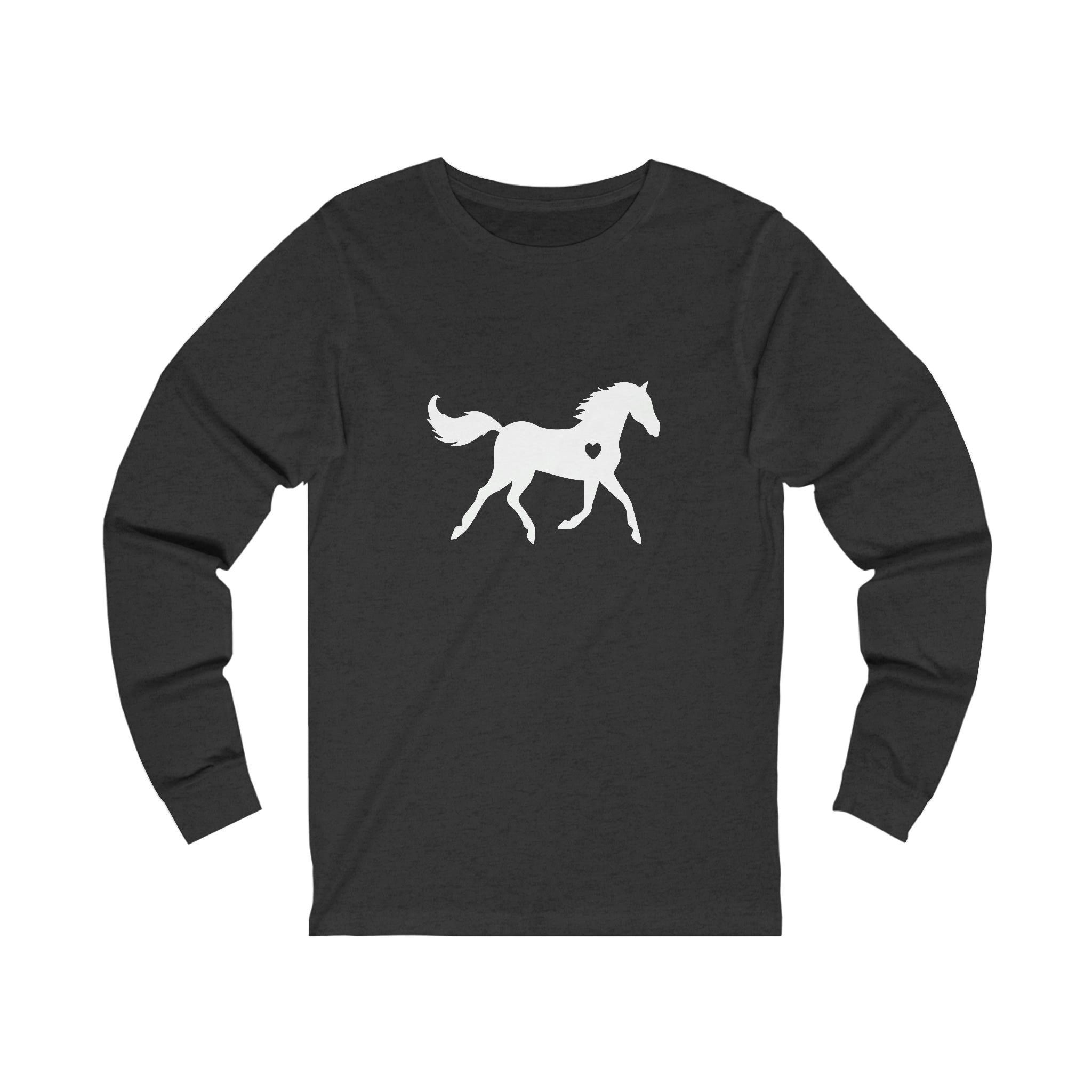 Horse Heart - Unisex Jersey Long Sleeve Tee