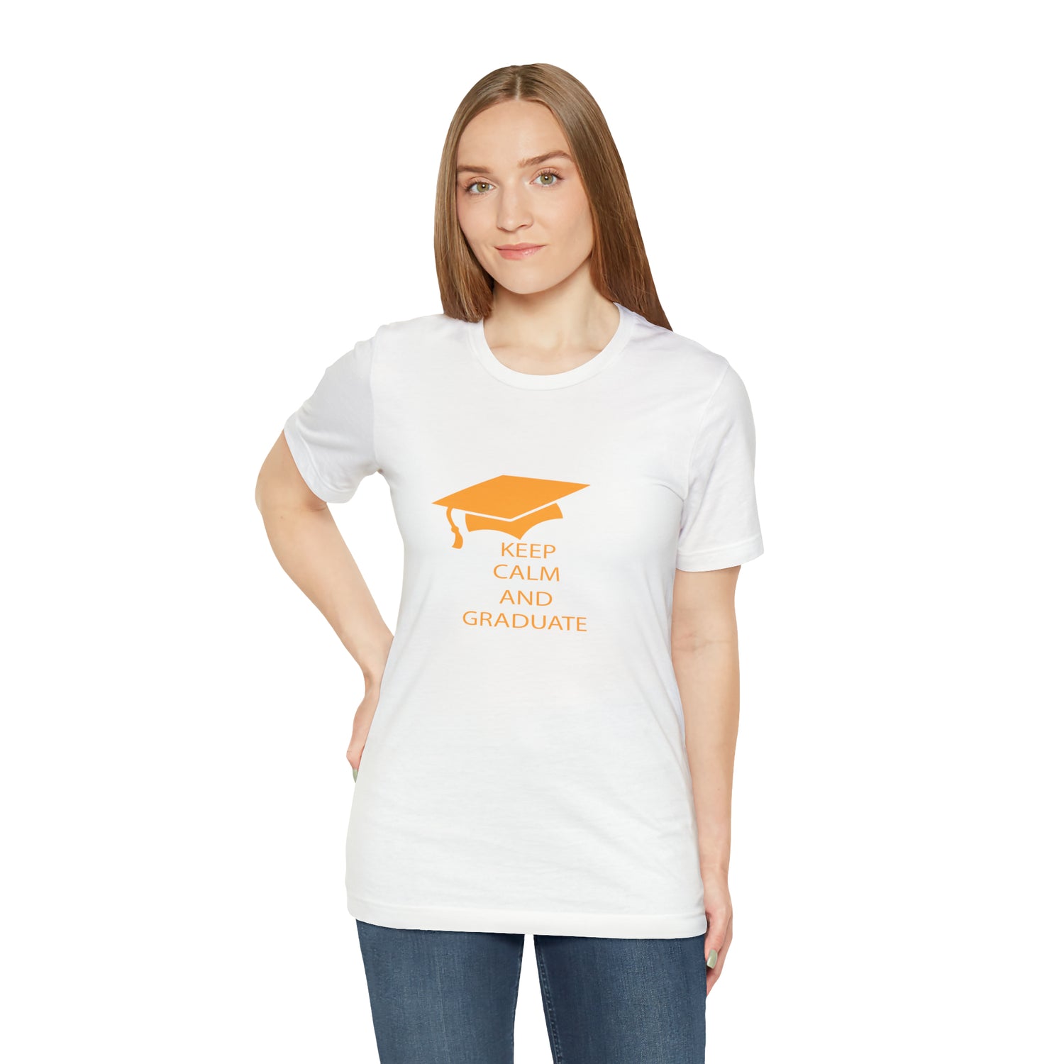 Keep Calm And Graduate - Unisex Jersey Short Sleeve Tee