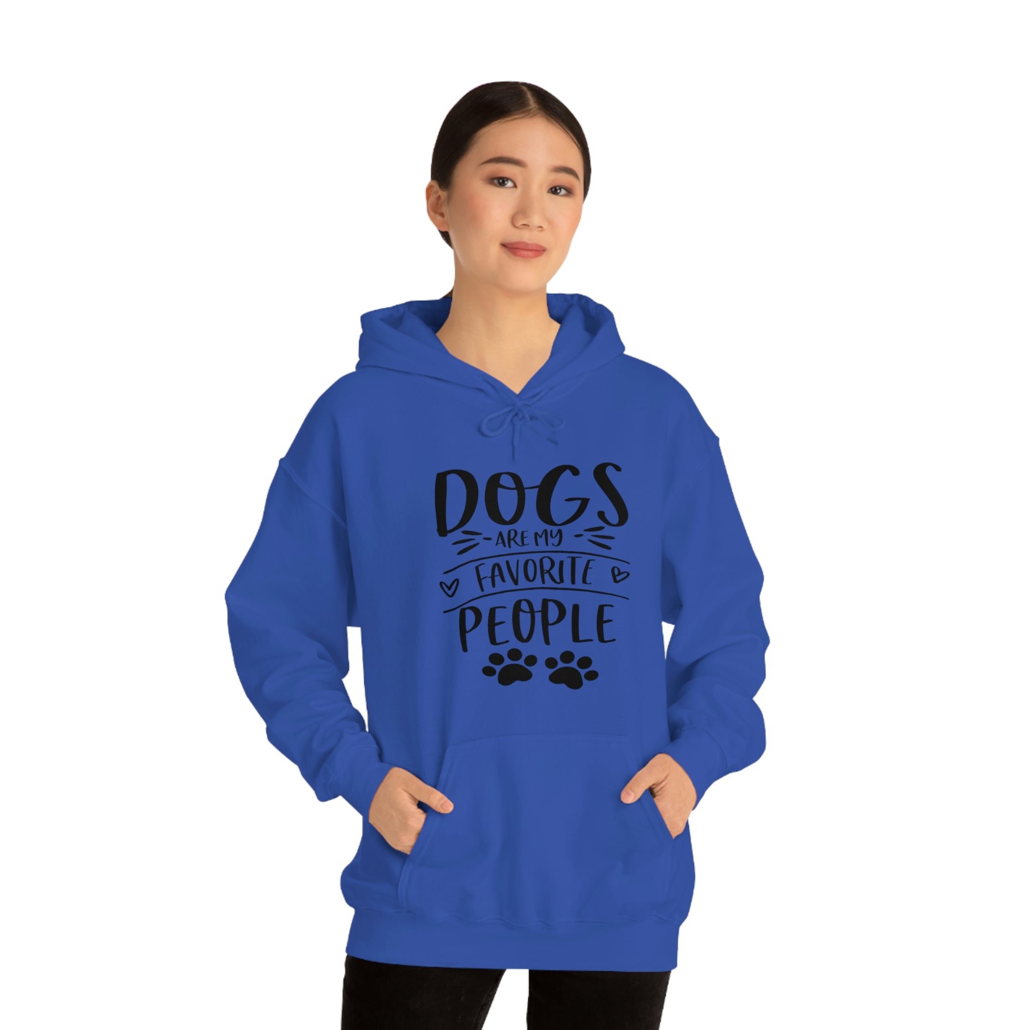 Dogs Are My Favorite People - Unisex Heavy Blend™ Hooded Sweatshirt