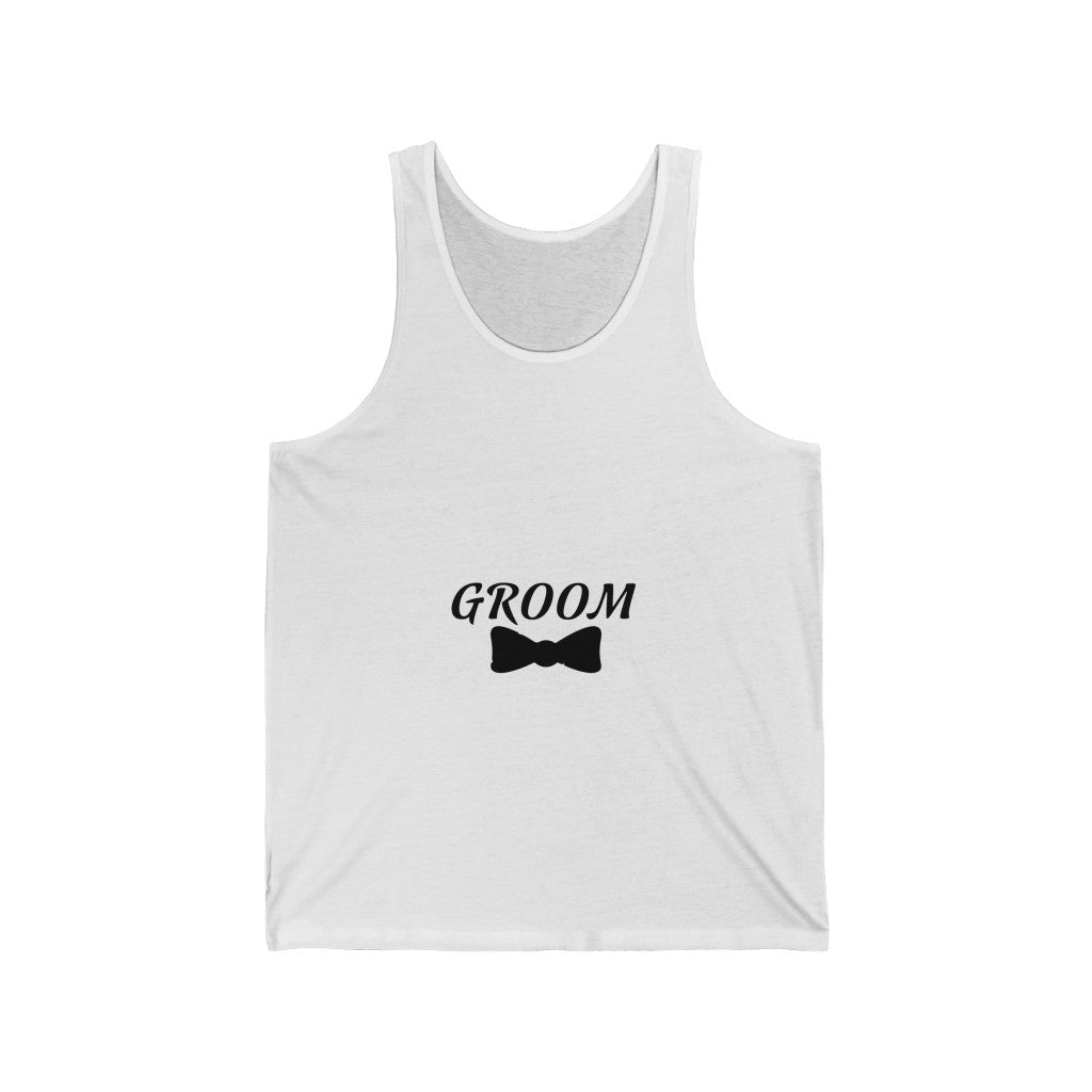 Groom - Unisex Jersey Tank Top