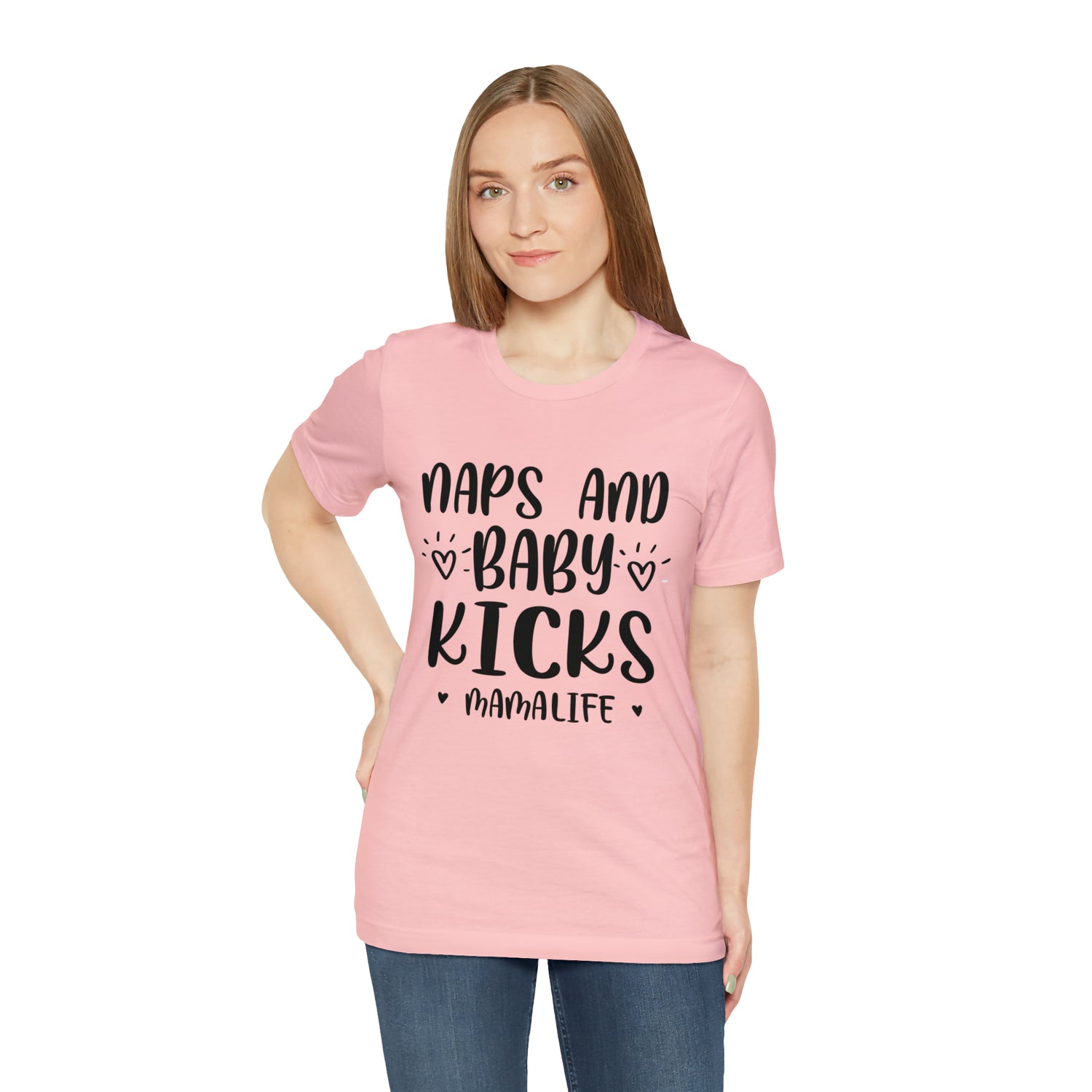 Naps & Baby Kicks - Unisex Jersey Short Sleeve Tee
