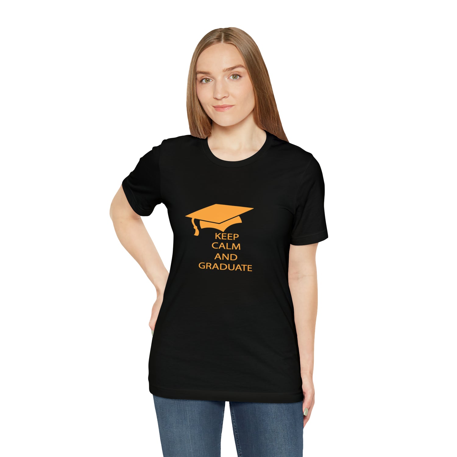 Keep Calm And Graduate - Unisex Jersey Short Sleeve Tee