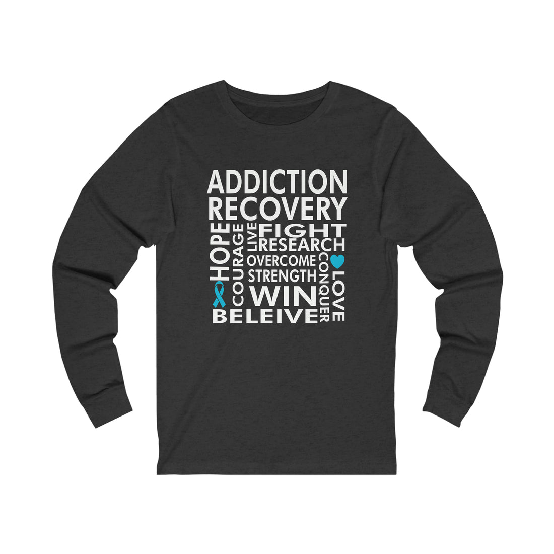 Addiction Recovery - Unisex Jersey Long Sleeve Tee