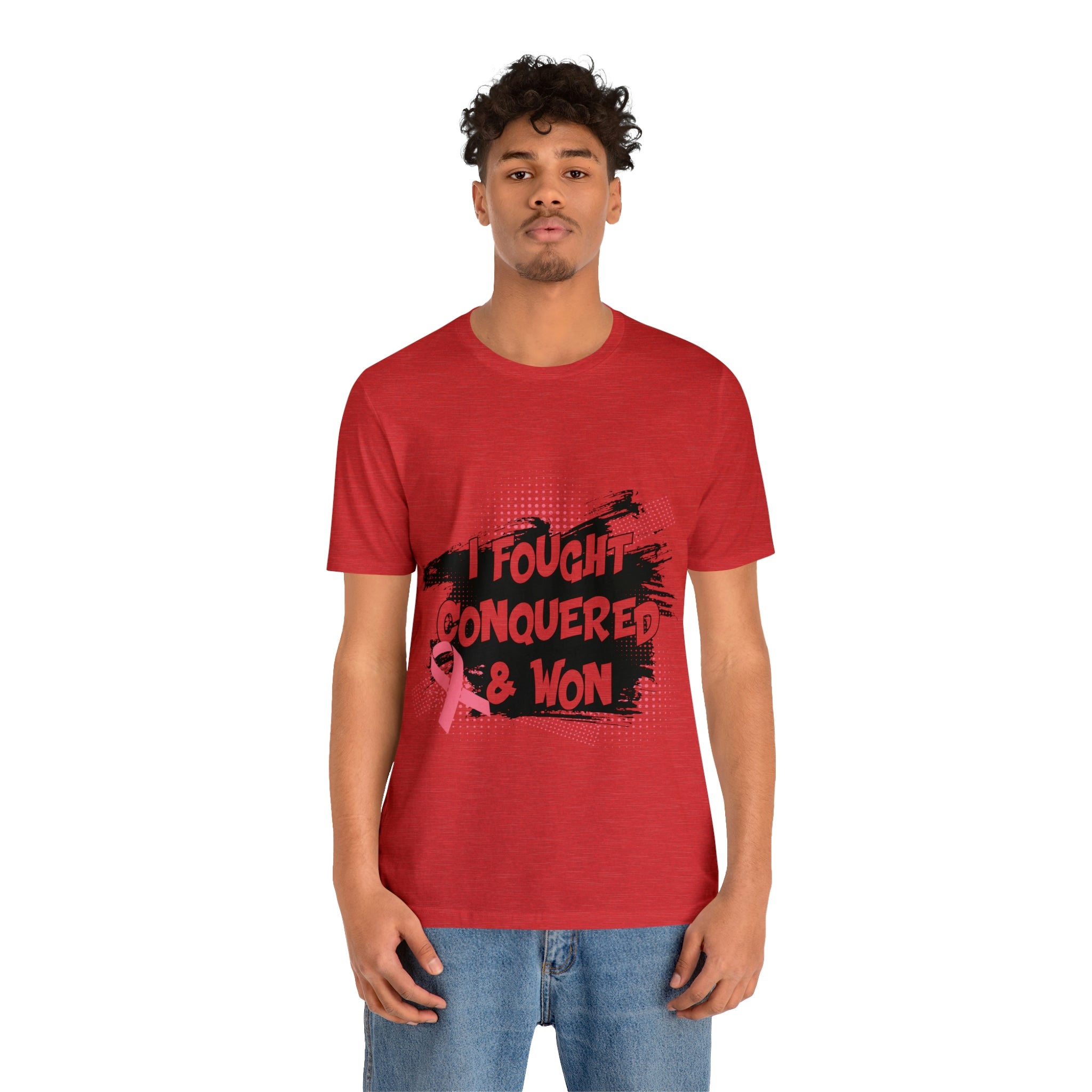 I Fought Conquered & Won - Unisex Jersey Short Sleeve Tee