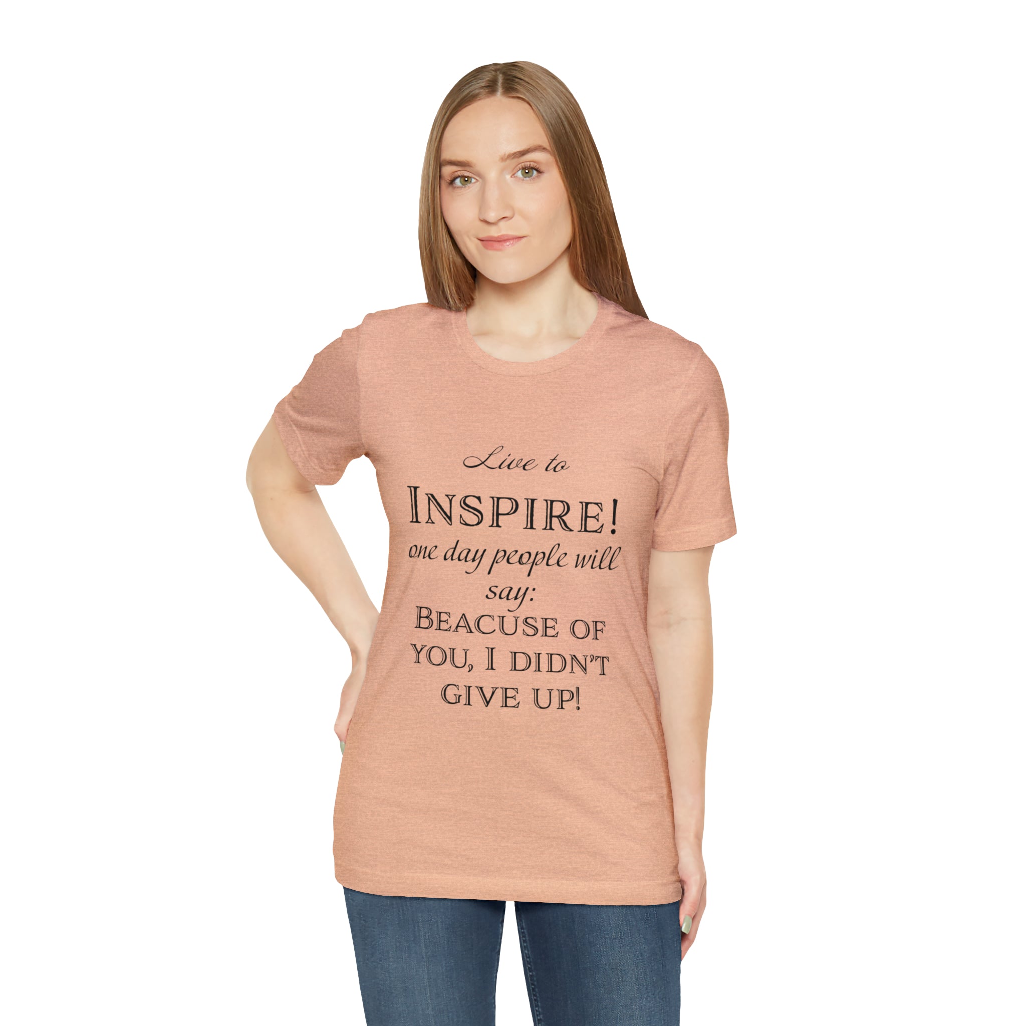 Inspire - Unisex Jersey Short Sleeve Tee