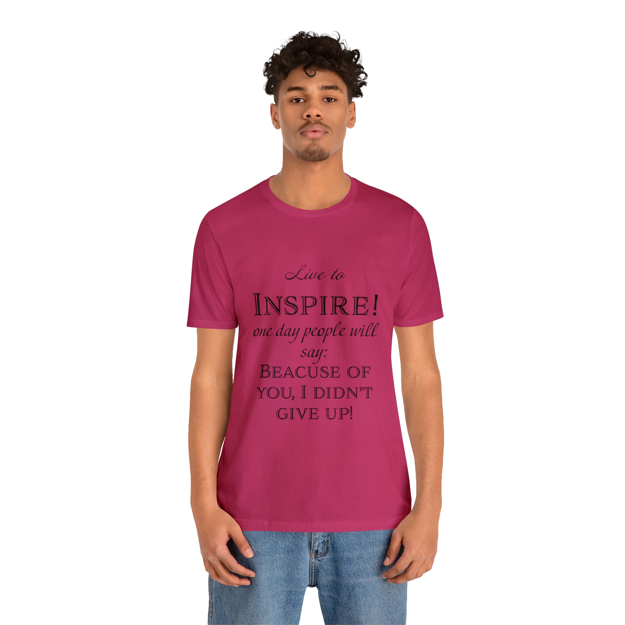 Inspire - Unisex Jersey Short Sleeve Tee