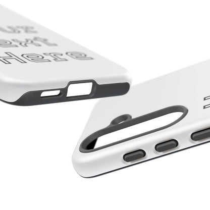 Custom Phone Case with Personalized Text, Tough Phone Cover, Unique Phone Accessory, Gift for Friends, Durable Mobile Case