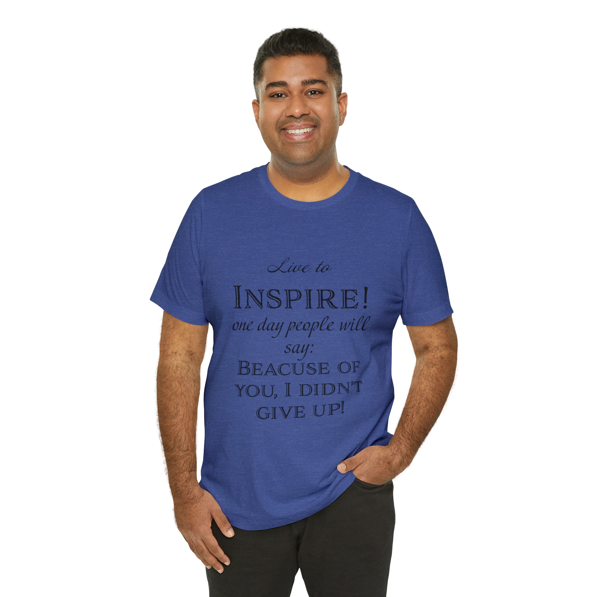 Inspire - Unisex Jersey Short Sleeve Tee