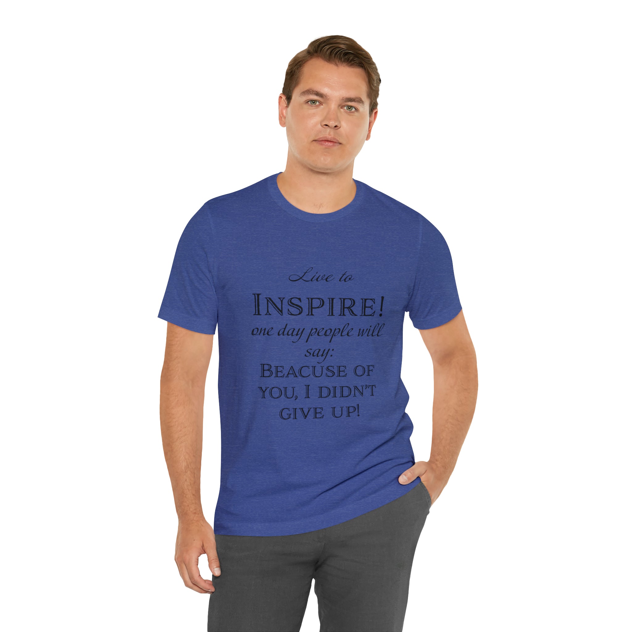 Inspire - Unisex Jersey Short Sleeve Tee