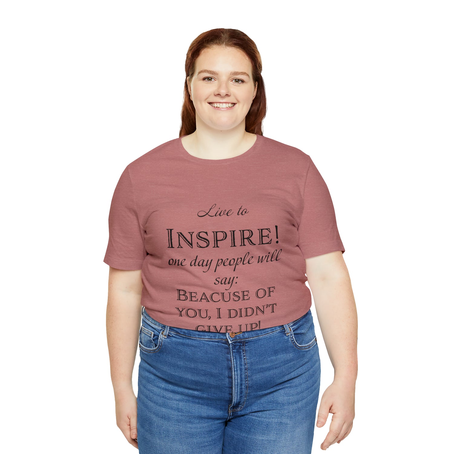 Inspire - Unisex Jersey Short Sleeve Tee