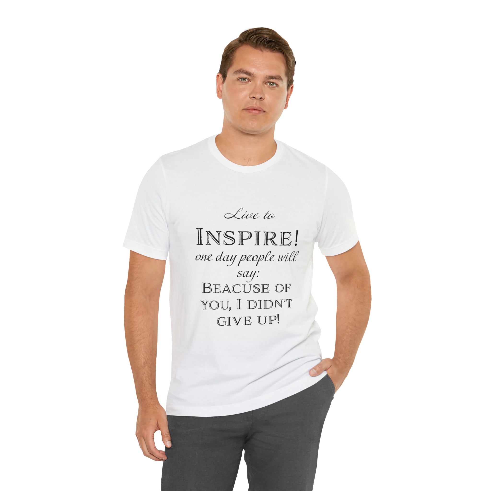 Inspire - Unisex Jersey Short Sleeve Tee