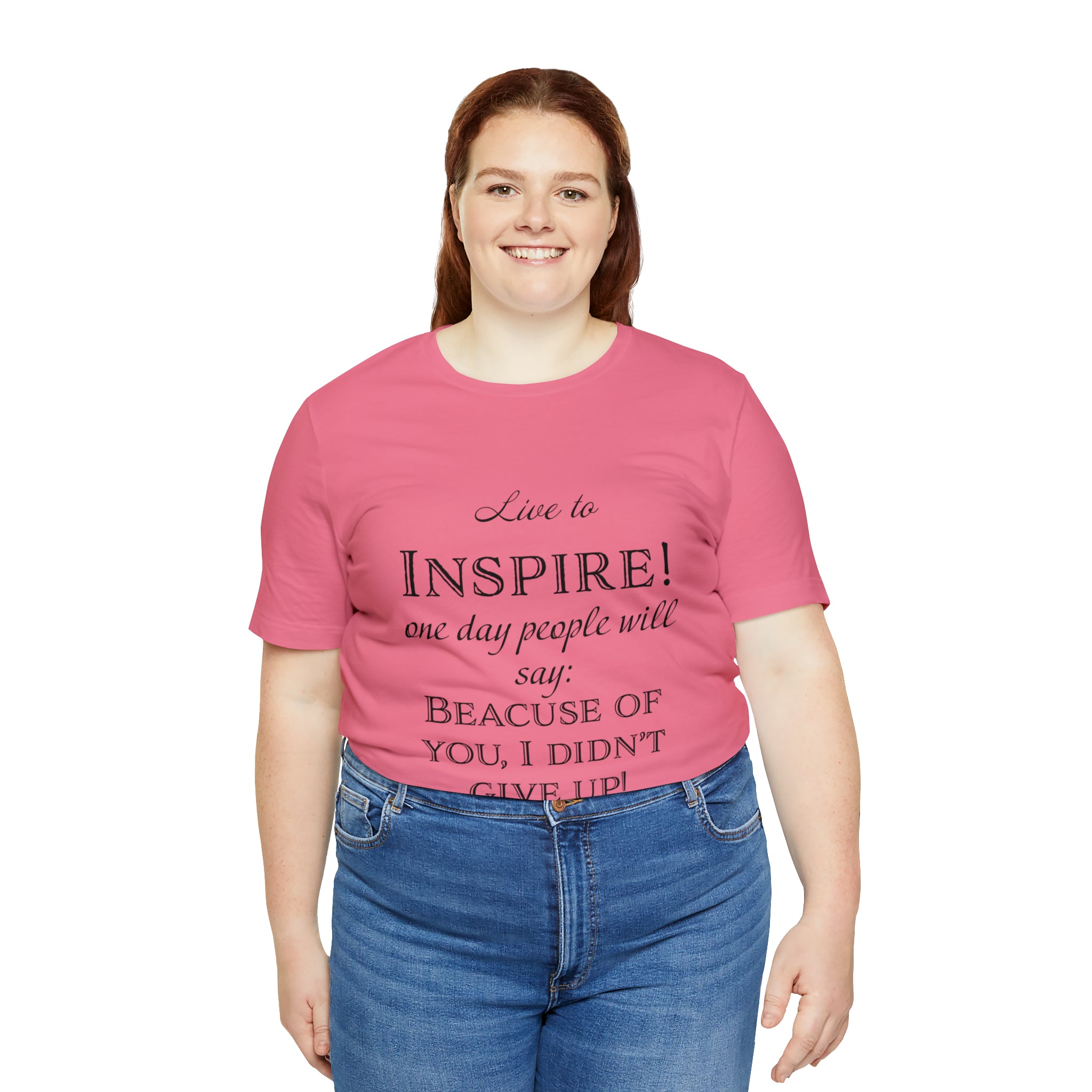 Inspire - Unisex Jersey Short Sleeve Tee