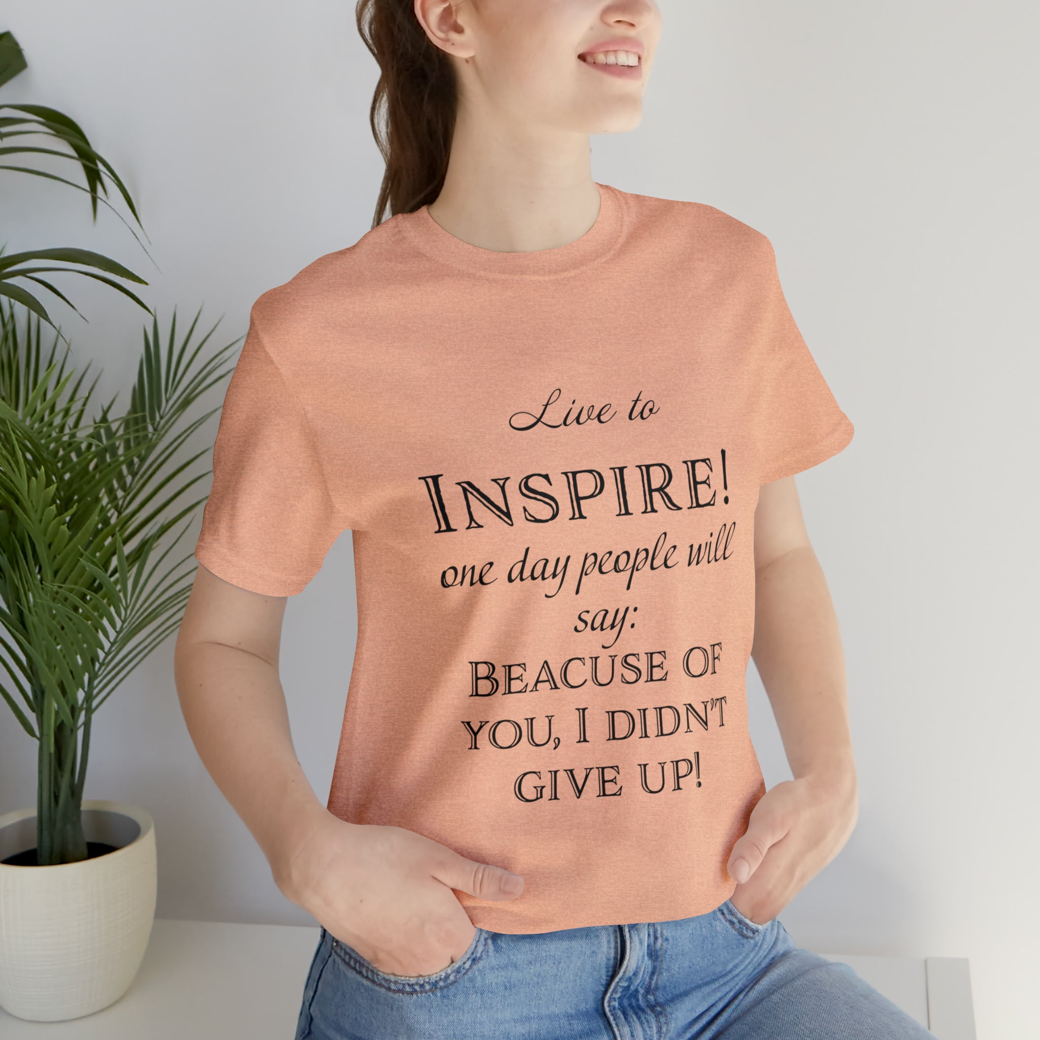 Inspire - Unisex Jersey Short Sleeve Tee