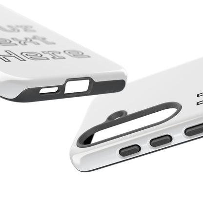 Custom Phone Case with Personalized Text, Tough Phone Cover, Unique Phone Accessory, Gift for Friends, Durable Mobile Case