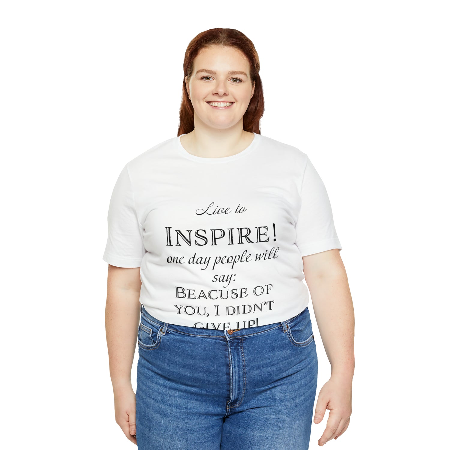 Inspire - Unisex Jersey Short Sleeve Tee