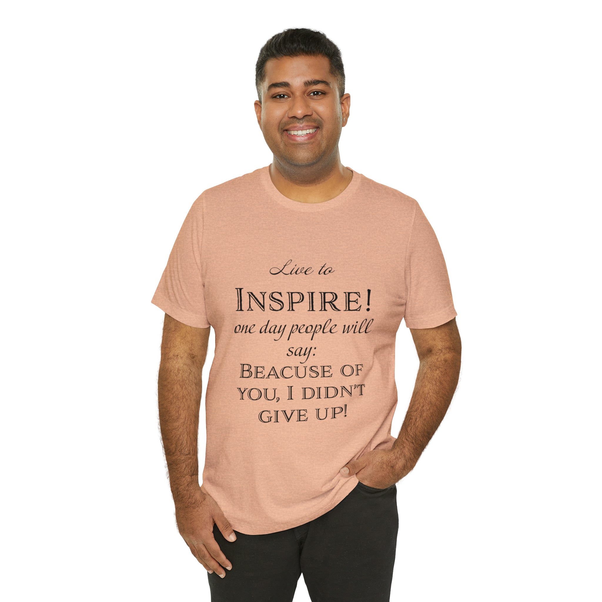 Inspire - Unisex Jersey Short Sleeve Tee