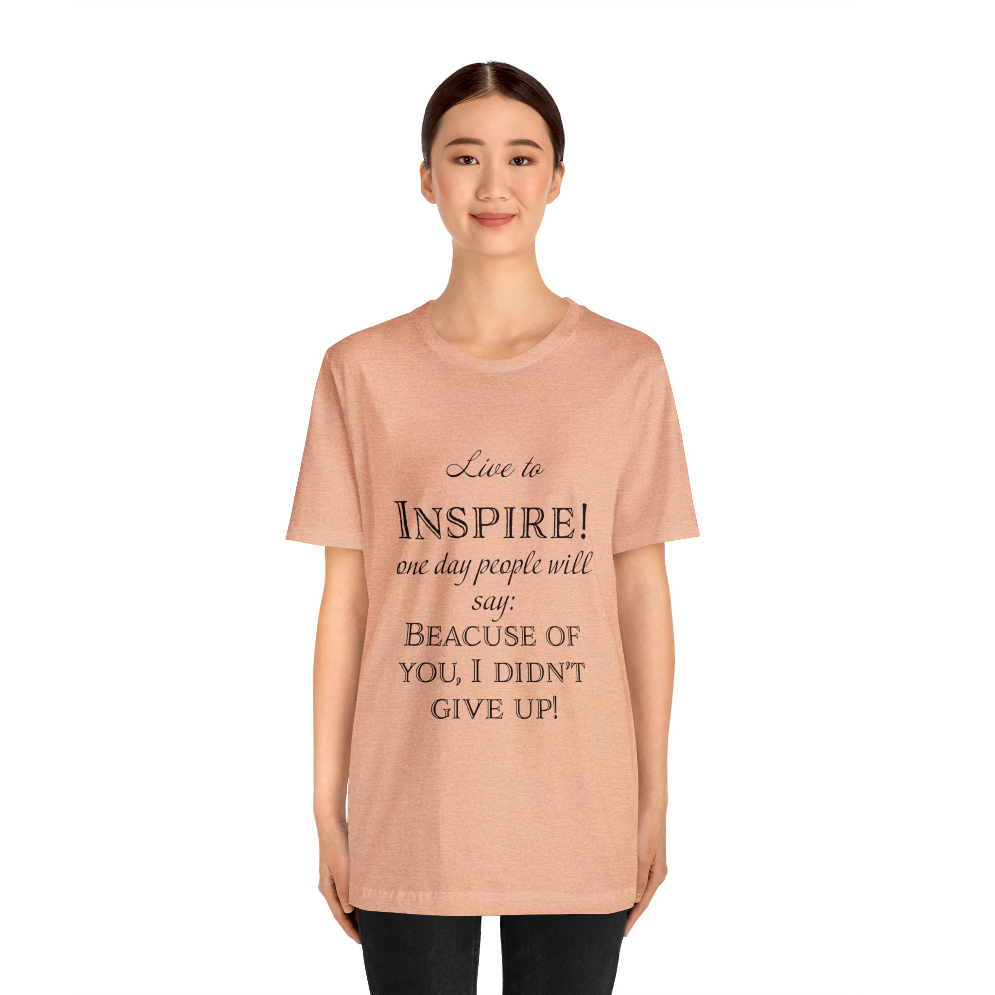 Inspire - Unisex Jersey Short Sleeve Tee