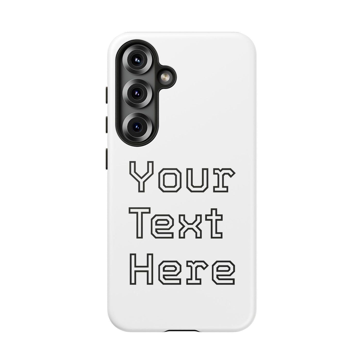 Custom Phone Case with Personalized Text, Tough Phone Cover, Unique Phone Accessory, Gift for Friends, Durable Mobile Case