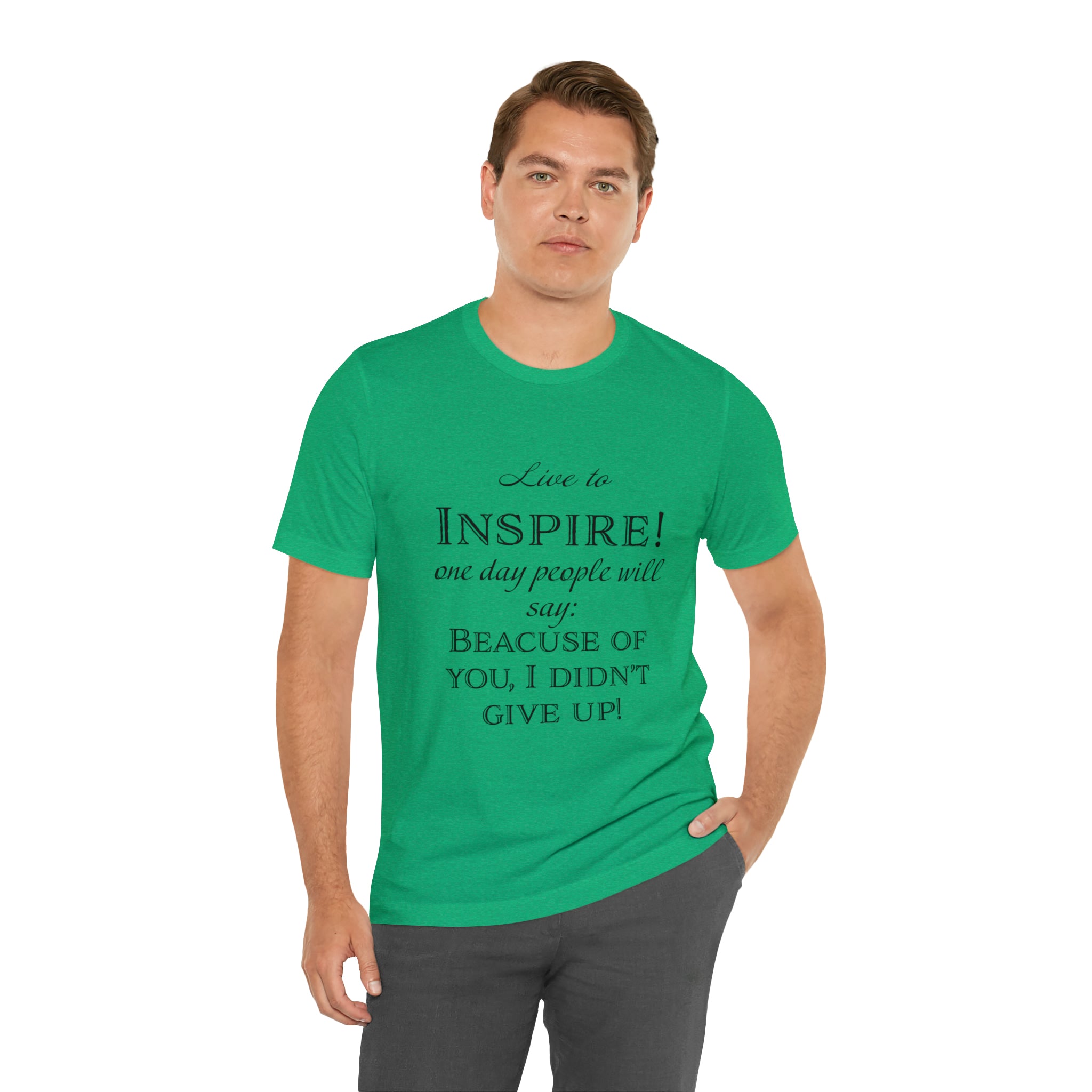 Inspire - Unisex Jersey Short Sleeve Tee