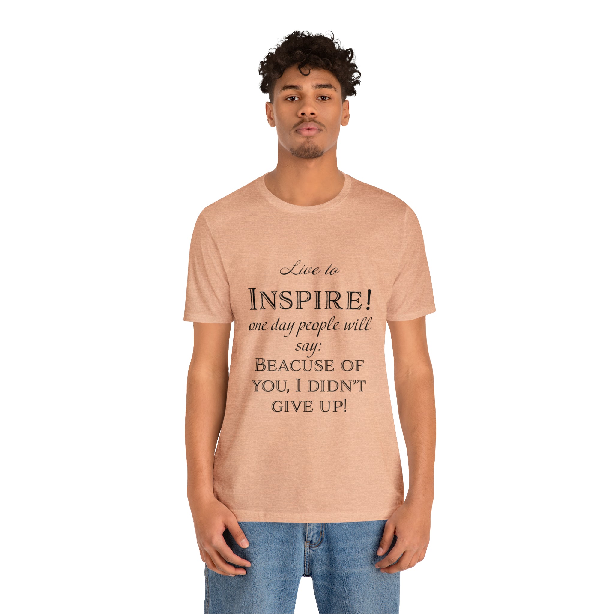 Inspire - Unisex Jersey Short Sleeve Tee