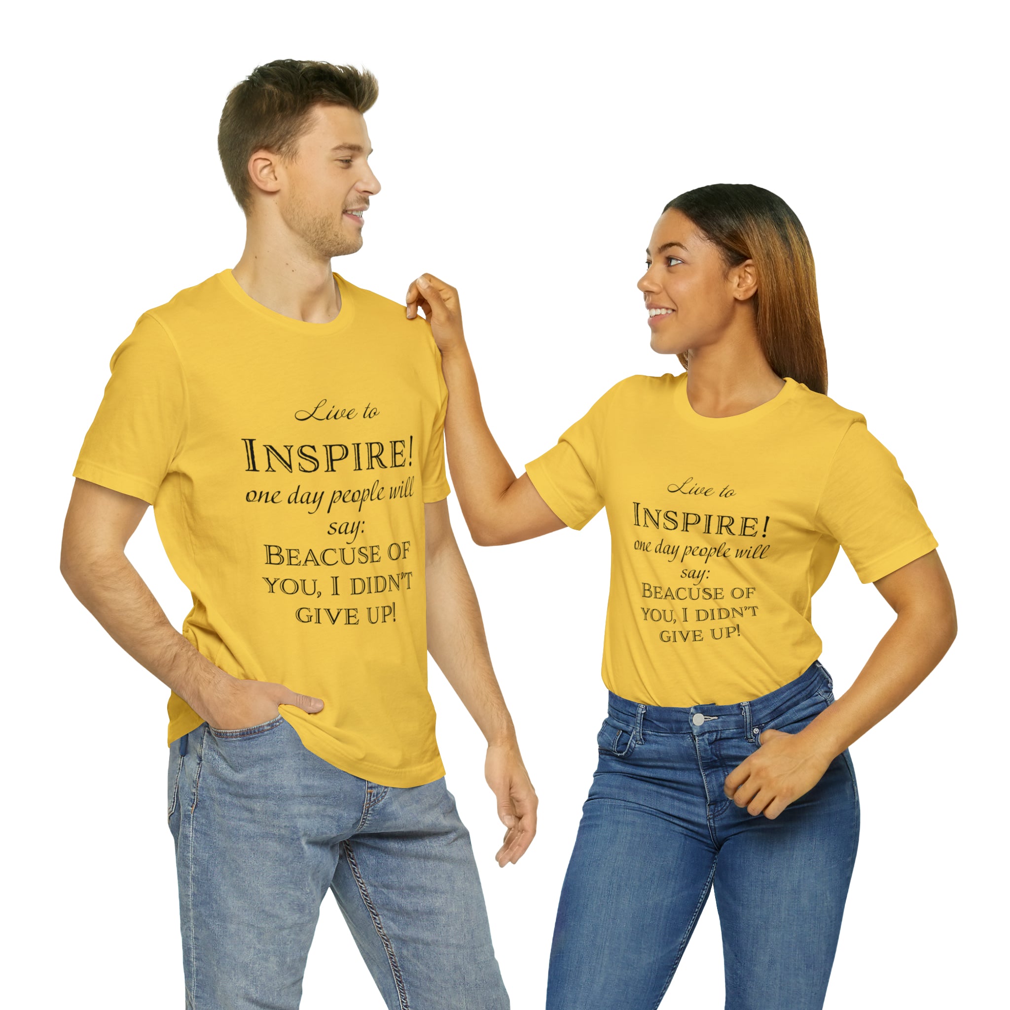 Inspire - Unisex Jersey Short Sleeve Tee