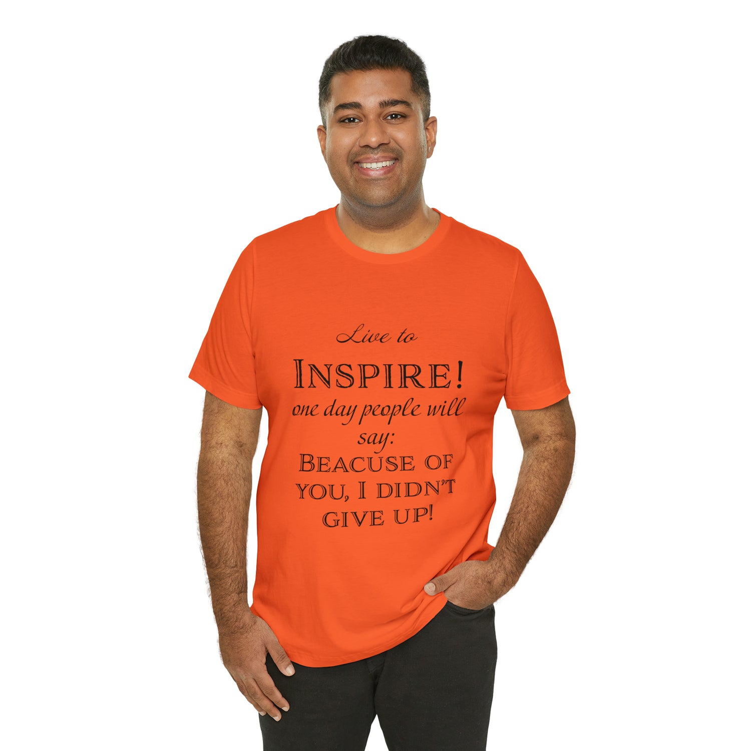 Inspire - Unisex Jersey Short Sleeve Tee