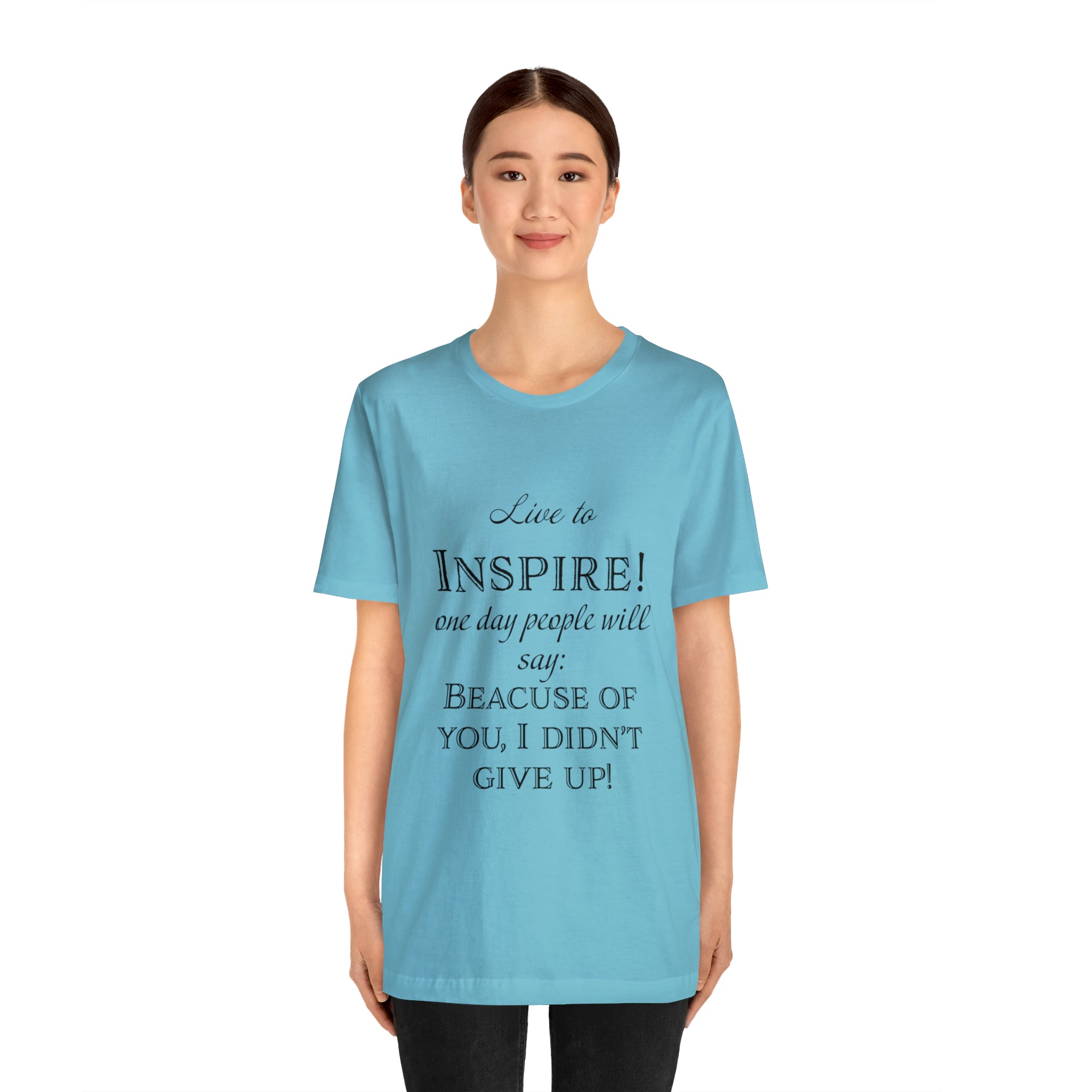 Inspire - Unisex Jersey Short Sleeve Tee