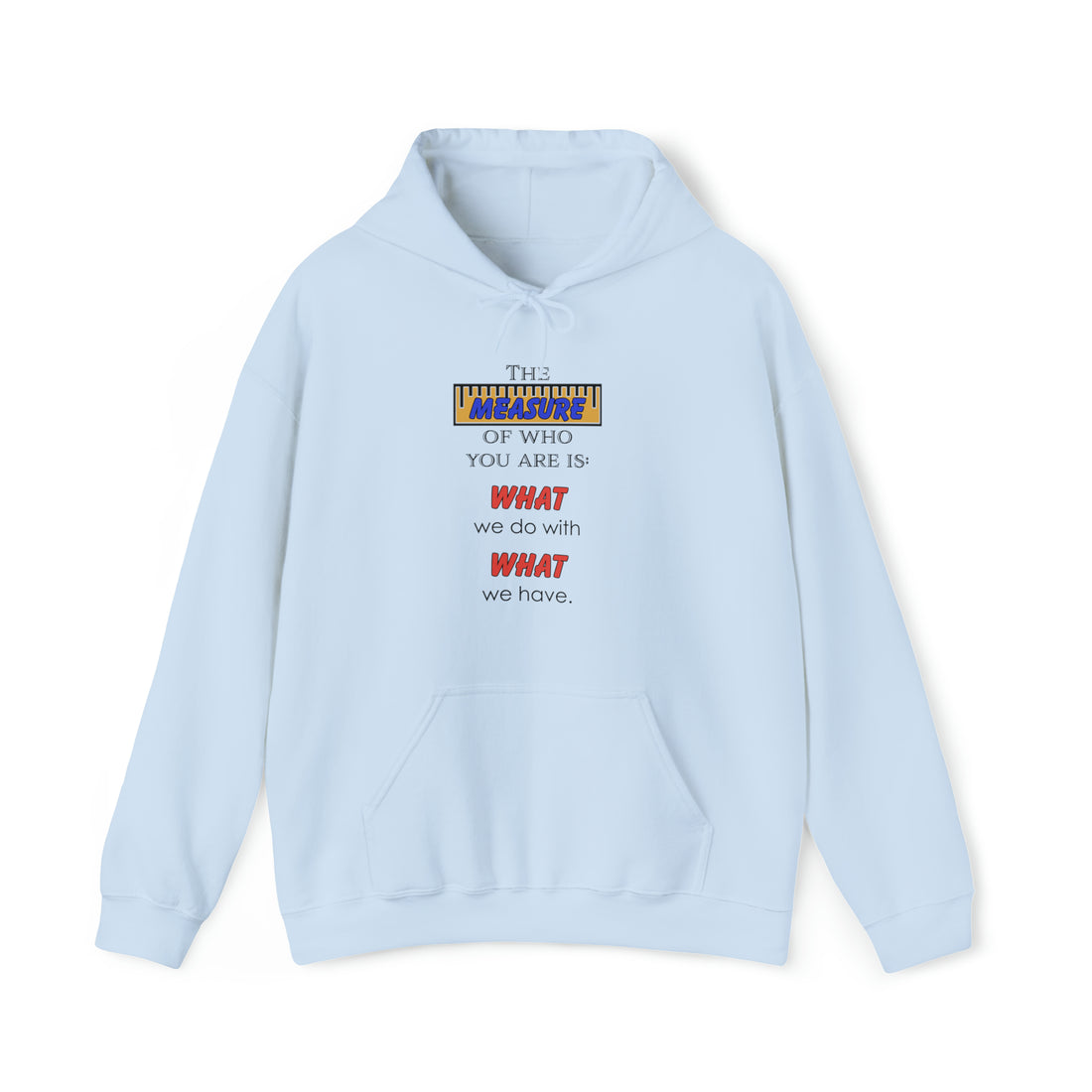 Measure - Unisex Heavy Blend™ Hooded Sweatshirt