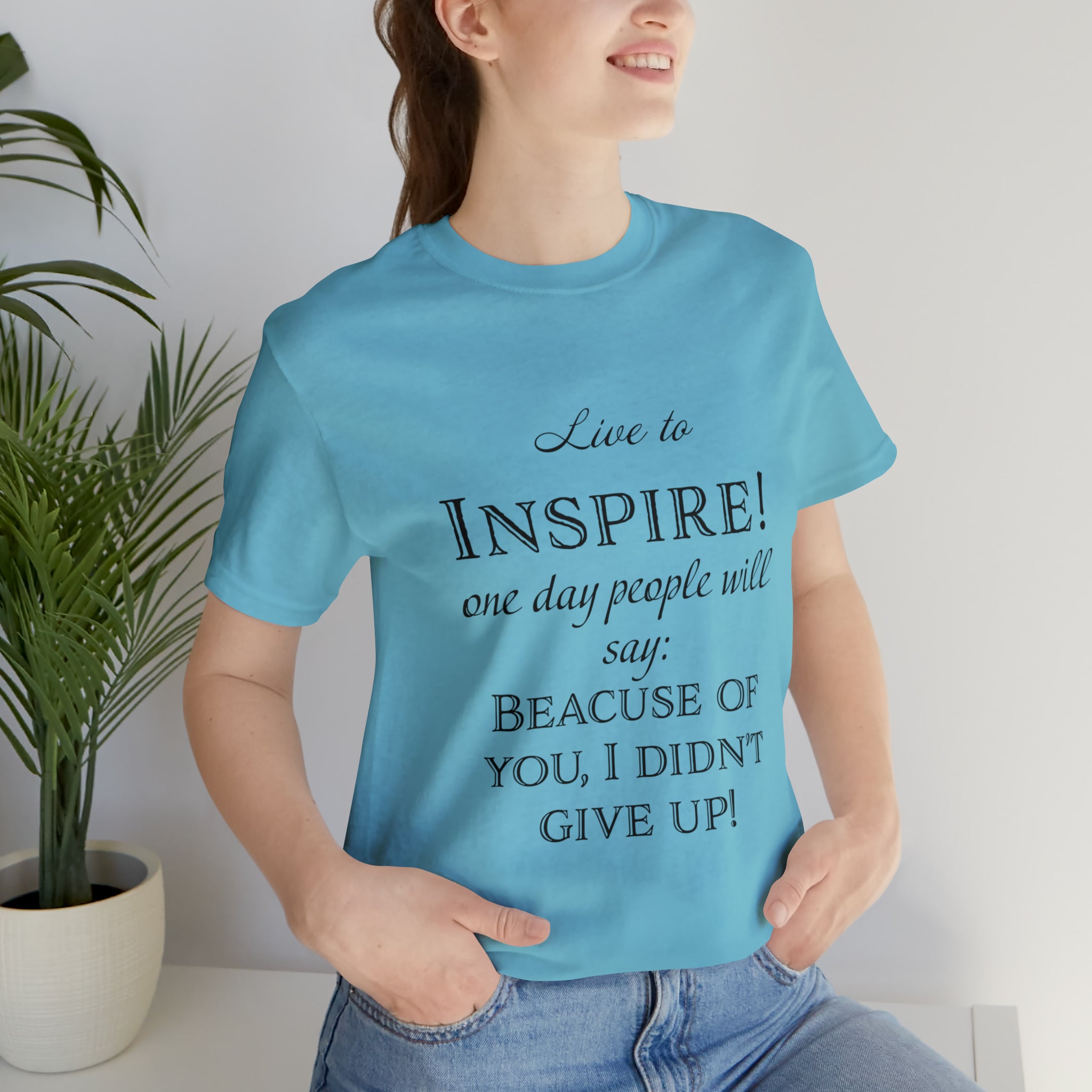 Inspire - Unisex Jersey Short Sleeve Tee