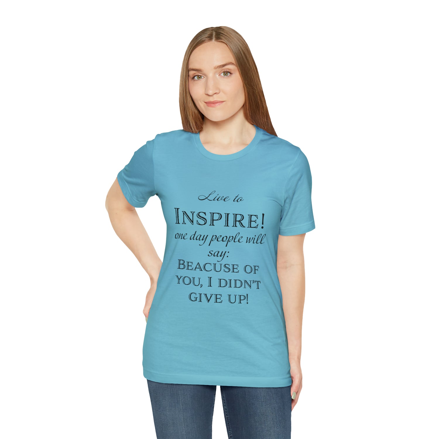 Inspire - Unisex Jersey Short Sleeve Tee