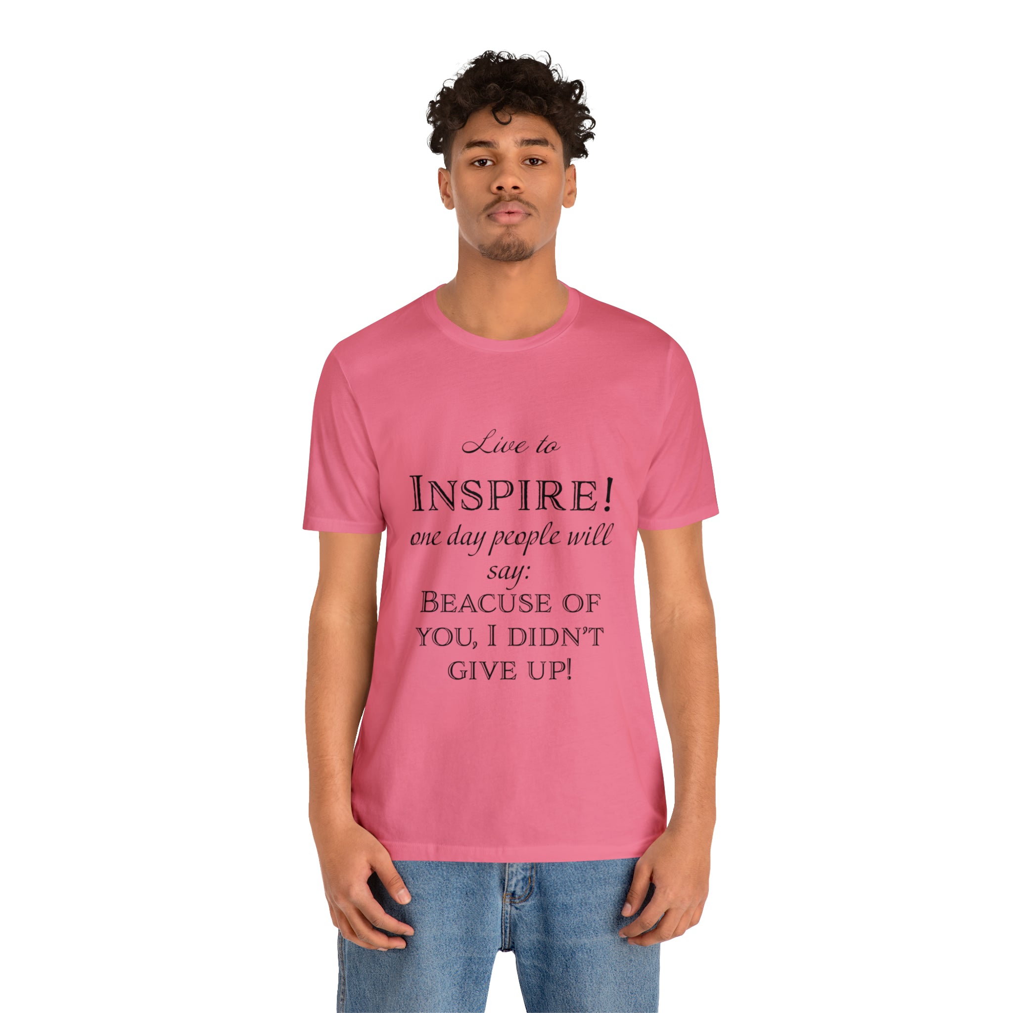 Inspire - Unisex Jersey Short Sleeve Tee