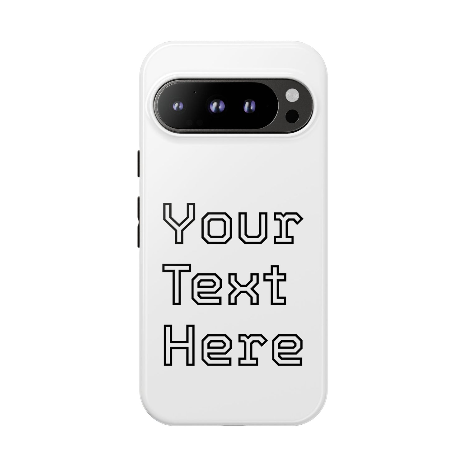 Custom Phone Case with Personalized Text, Tough Phone Cover, Unique Phone Accessory, Gift for Friends, Durable Mobile Case