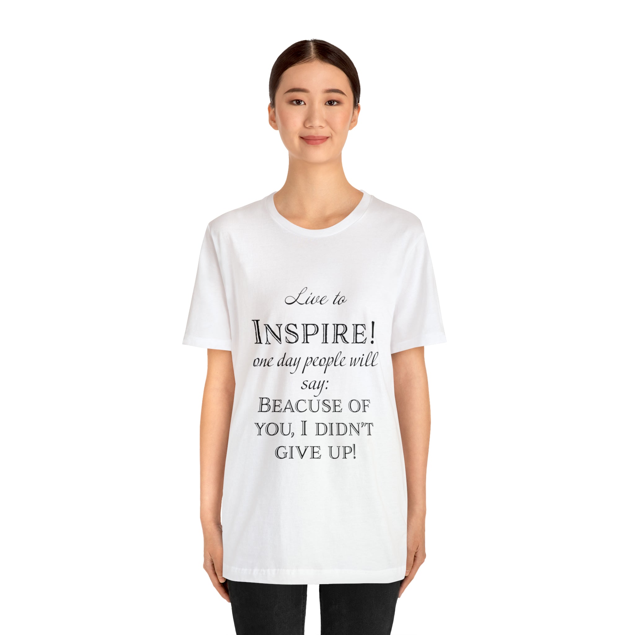 Inspire - Unisex Jersey Short Sleeve Tee