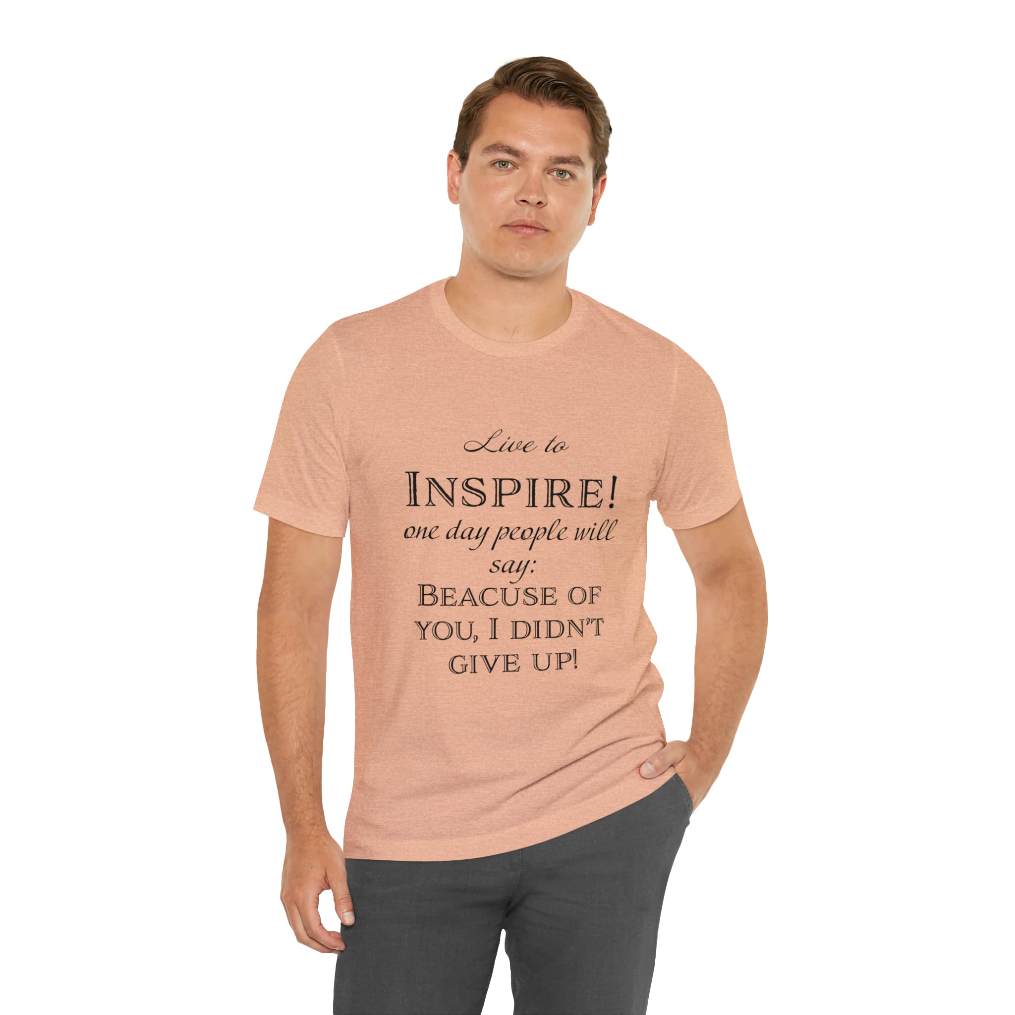 Inspire - Unisex Jersey Short Sleeve Tee