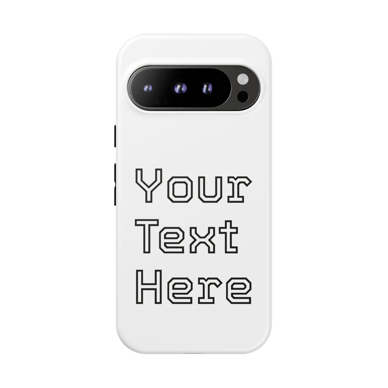 Custom Phone Case with Personalized Text, Tough Phone Cover, Unique Phone Accessory, Gift for Friends, Durable Mobile Case