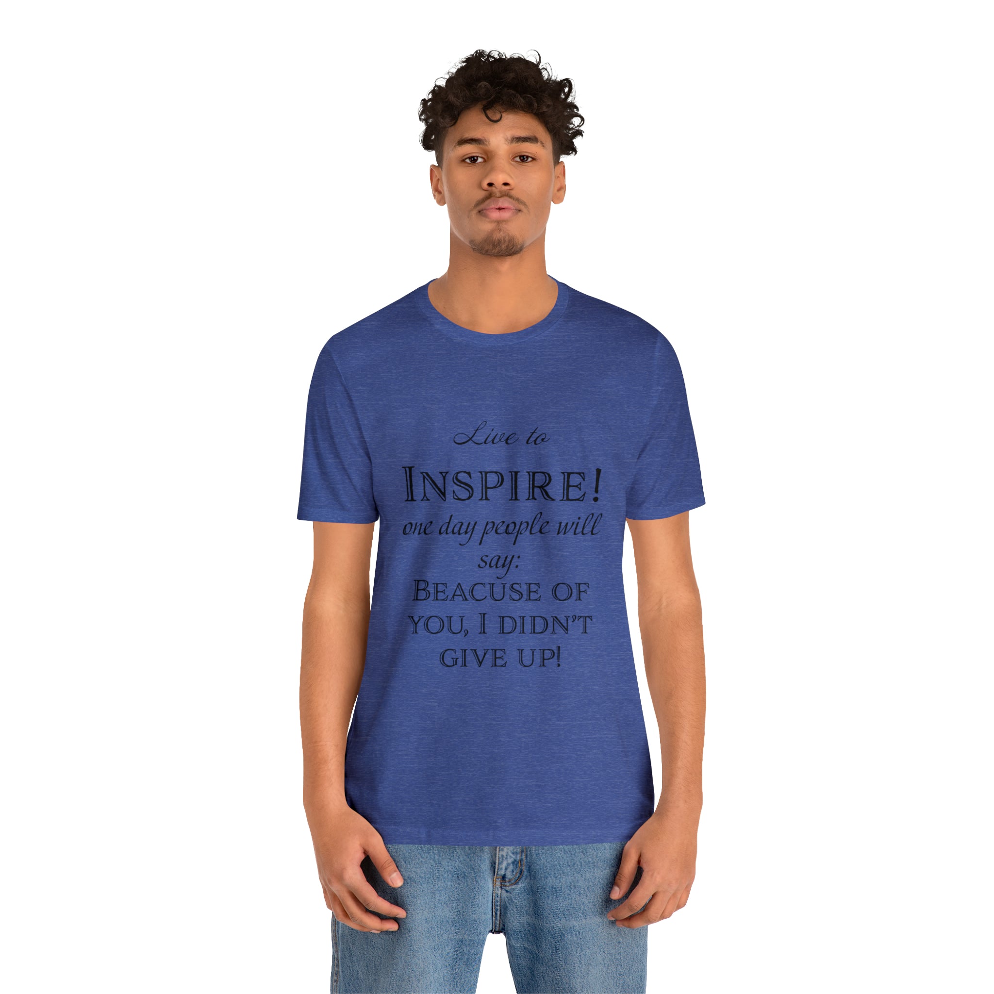 Inspire - Unisex Jersey Short Sleeve Tee