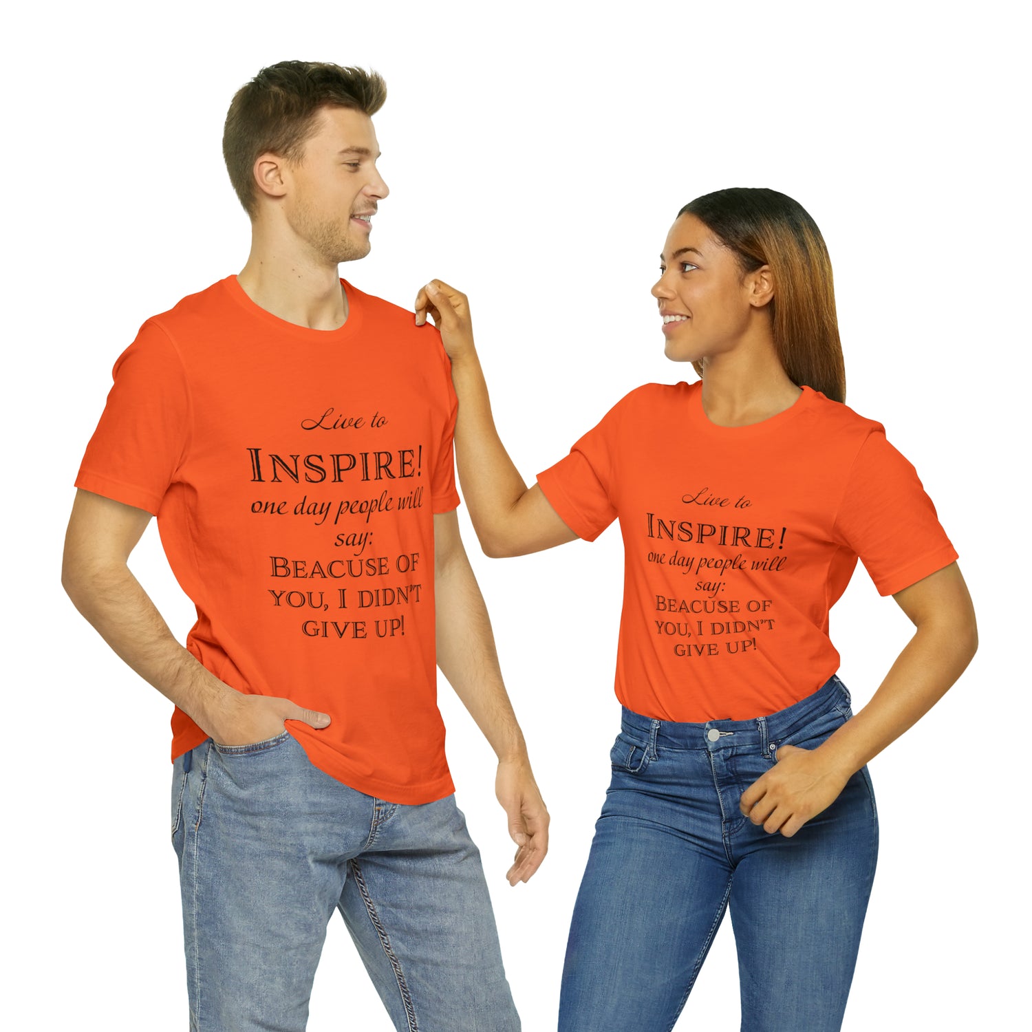 Inspire - Unisex Jersey Short Sleeve Tee