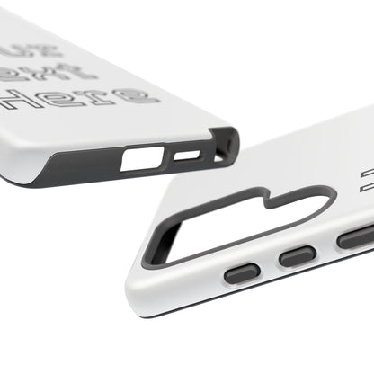 Custom Phone Case with Personalized Text, Tough Phone Cover, Unique Phone Accessory, Gift for Friends, Durable Mobile Case