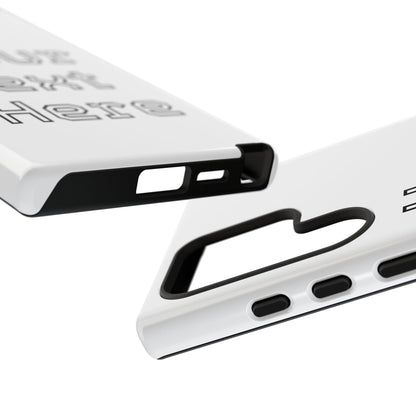 Custom Phone Case with Personalized Text, Tough Phone Cover, Unique Phone Accessory, Gift for Friends, Durable Mobile Case
