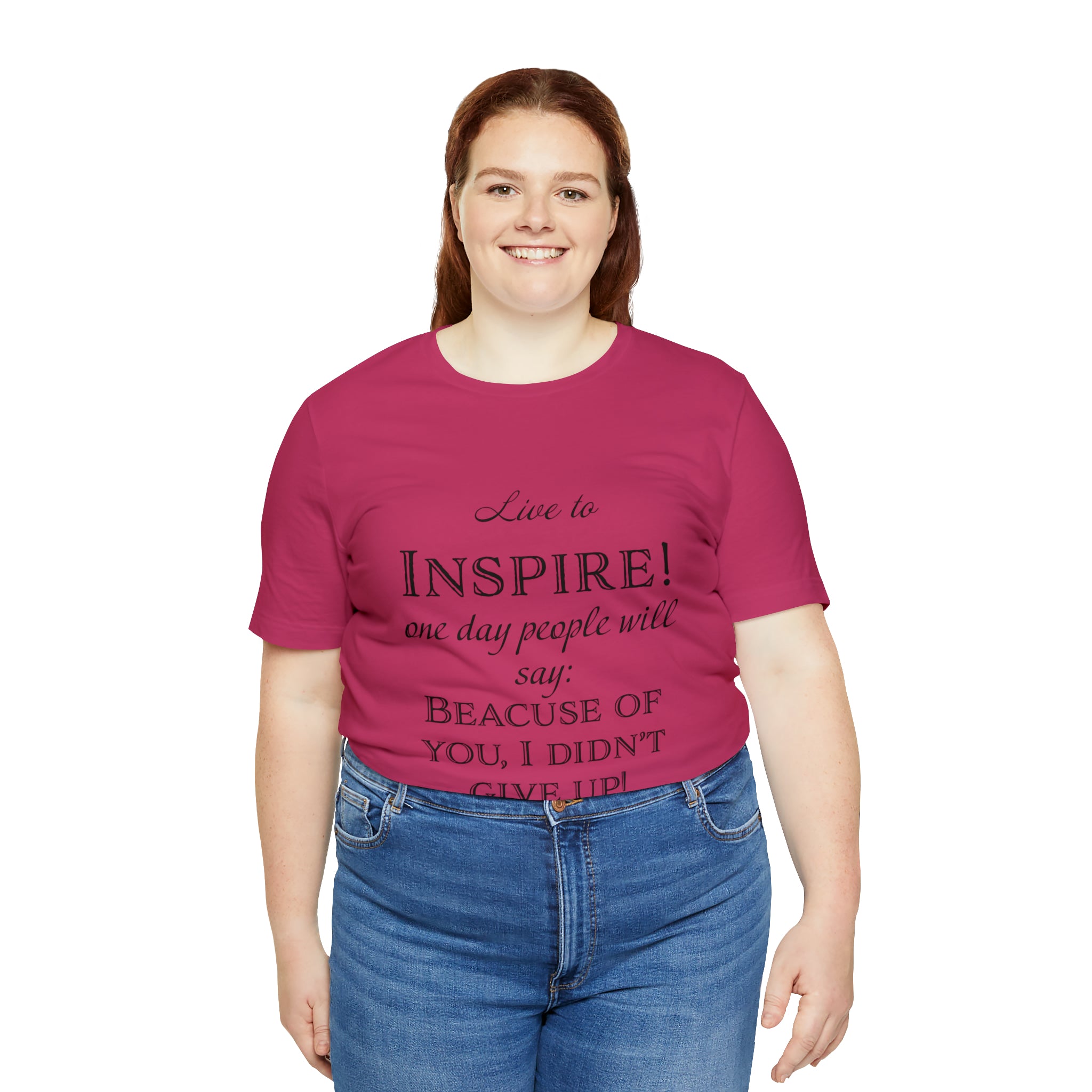 Inspire - Unisex Jersey Short Sleeve Tee