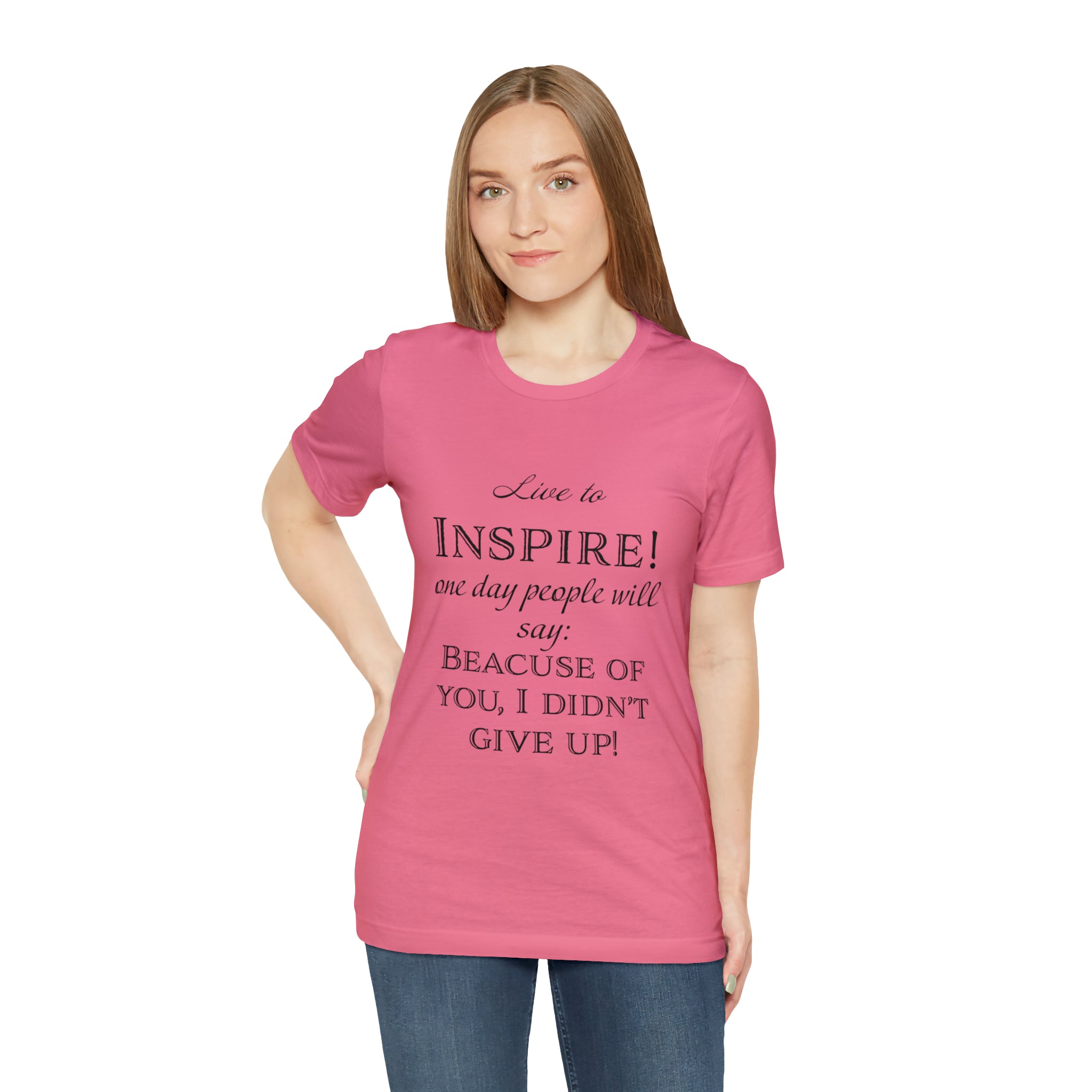 Inspire - Unisex Jersey Short Sleeve Tee